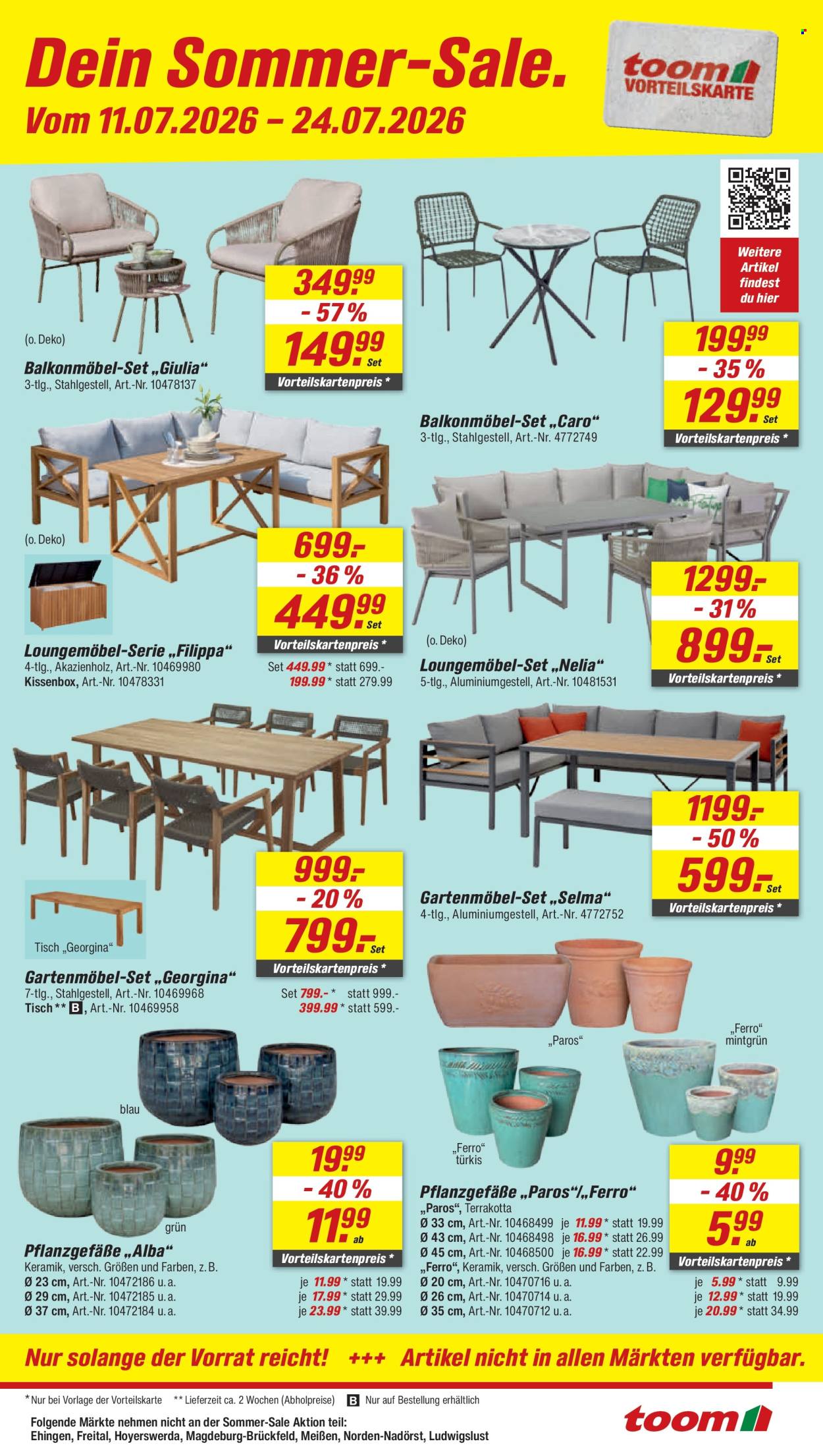 toom Baumarkt Prospekte  - 11.07.2026 - 17.07.2026. Seite 7