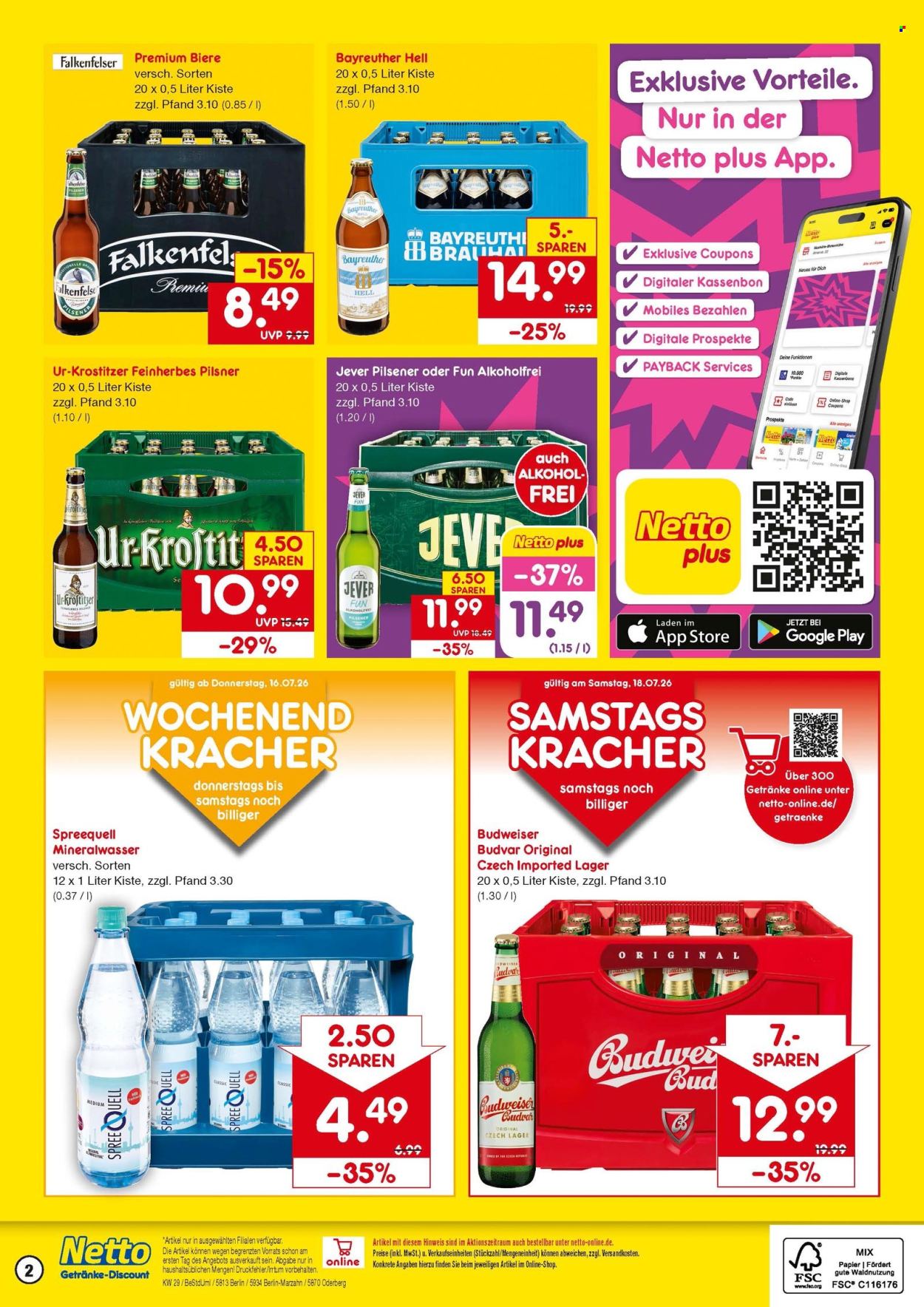 Netto Marken-Discount Prospekte  - 13.07.2026 - 18.07.2026. Seite 2