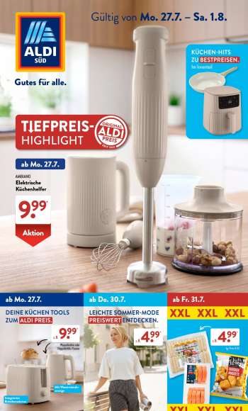 Prospekte ALDI SÜD - 27.07.2026 - 1.08.2026.
