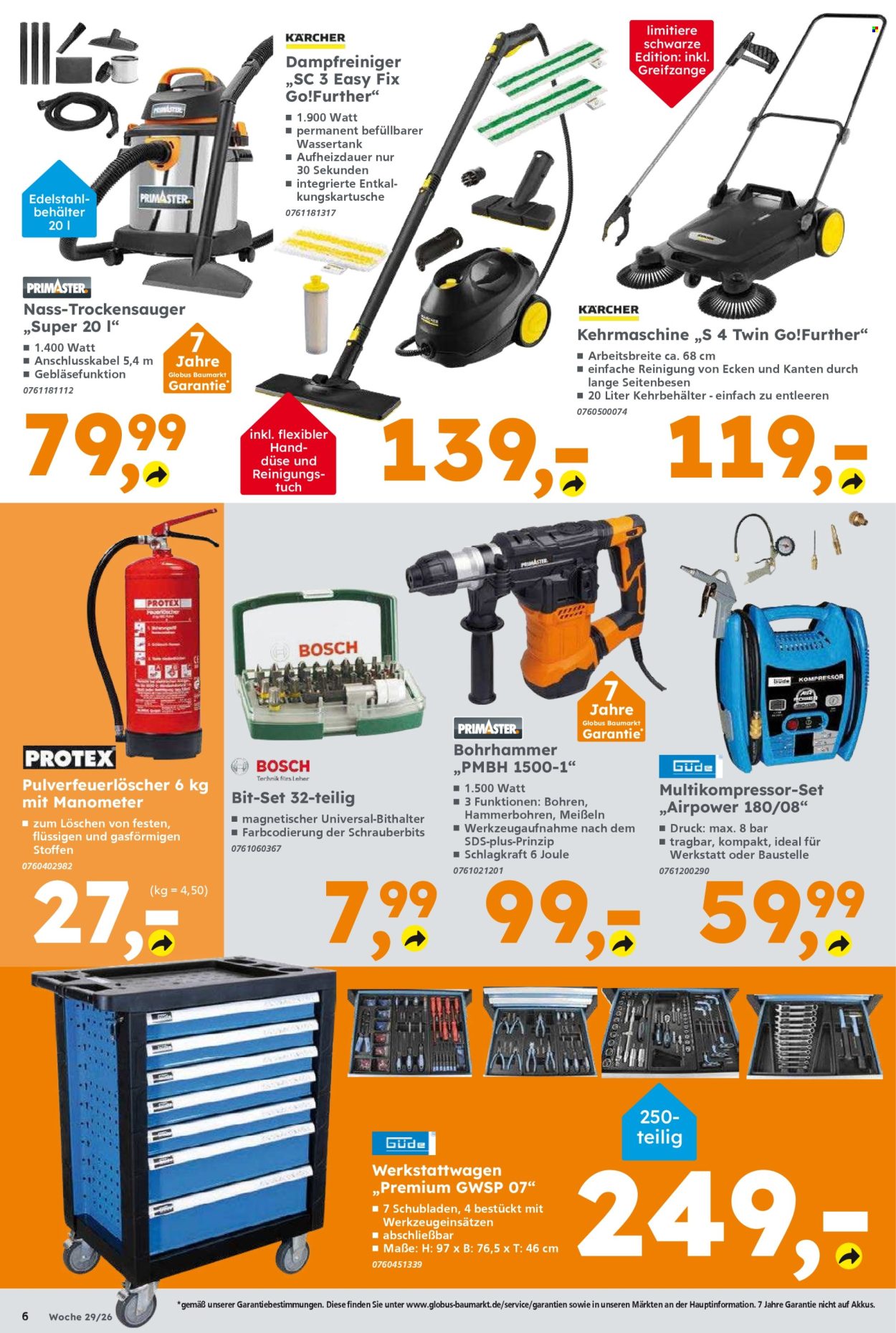 Globus Baumarkt Prospekte  - 13.07.2026 - 18.07.2026. Seite 6