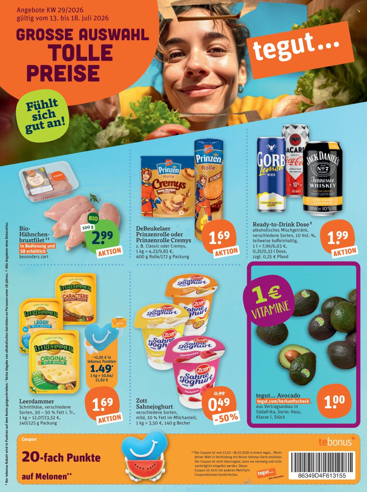 tegut... Prospekte  - 13.07.2026 - 18.07.2026. Seite 3