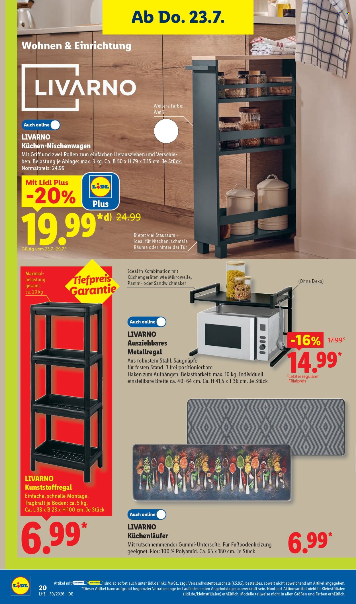 Lidl Prospekte  - 20.07.2026 - 25.07.2026. Seite 44