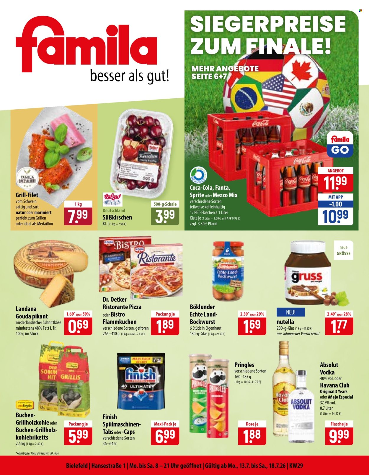 famila Prospekte  - 13.07.2026 - 18.07.2026. Seite 1