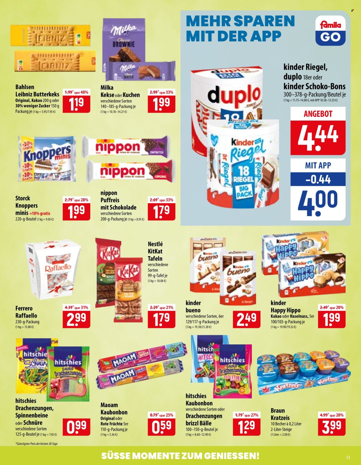 famila Prospekte  - 13.07.2026 - 18.07.2026. Seite 13
