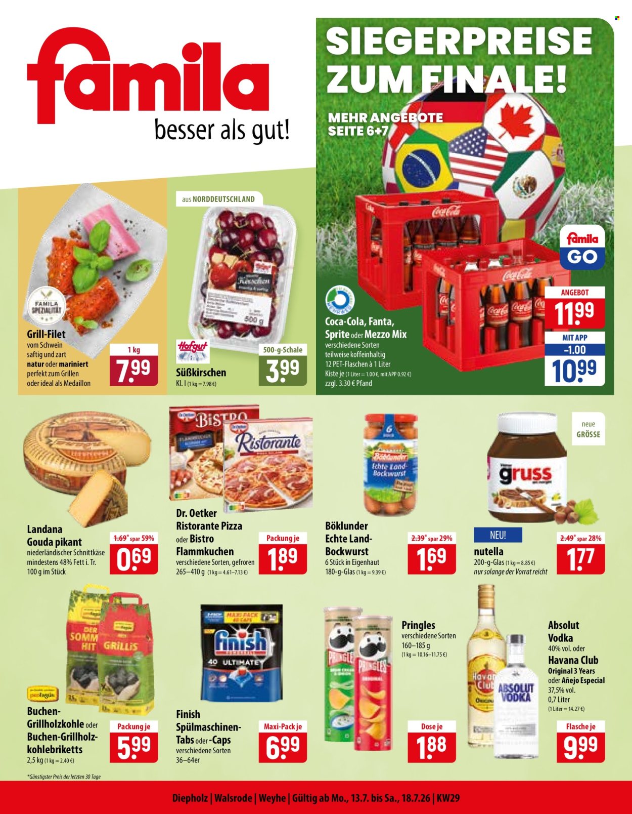 famila Prospekte  - 13.07.2026 - 18.07.2026. Seite 1