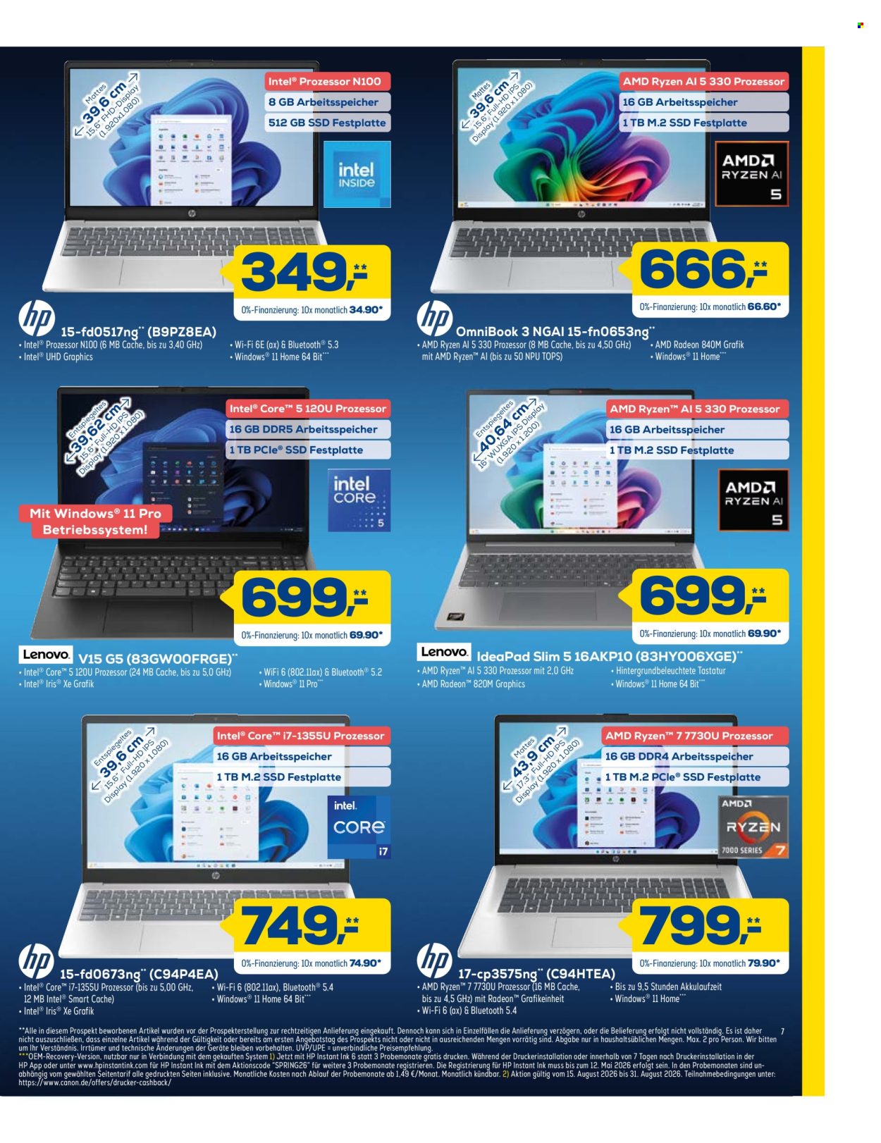 Euronics Prospekte  - 11.07.2026 - 17.07.2026. Seite 7