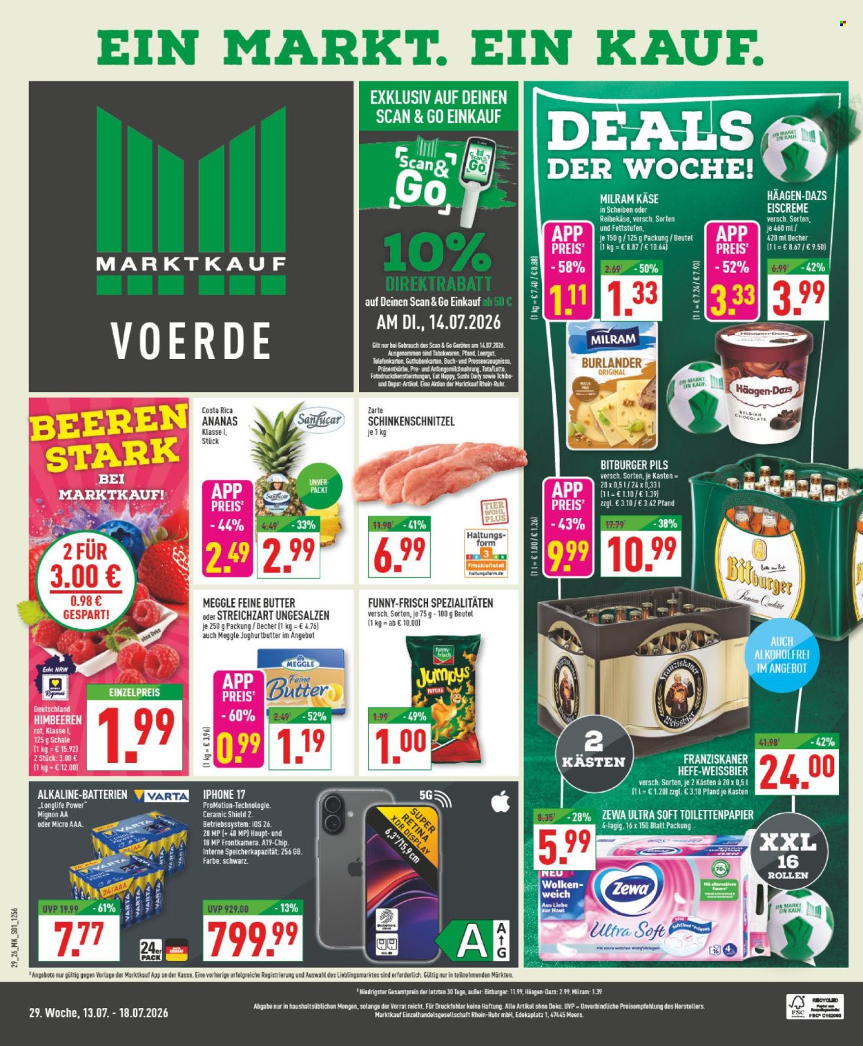 Marktkauf Prospekte  - 13.07.2026 - 18.07.2026. Seite 1