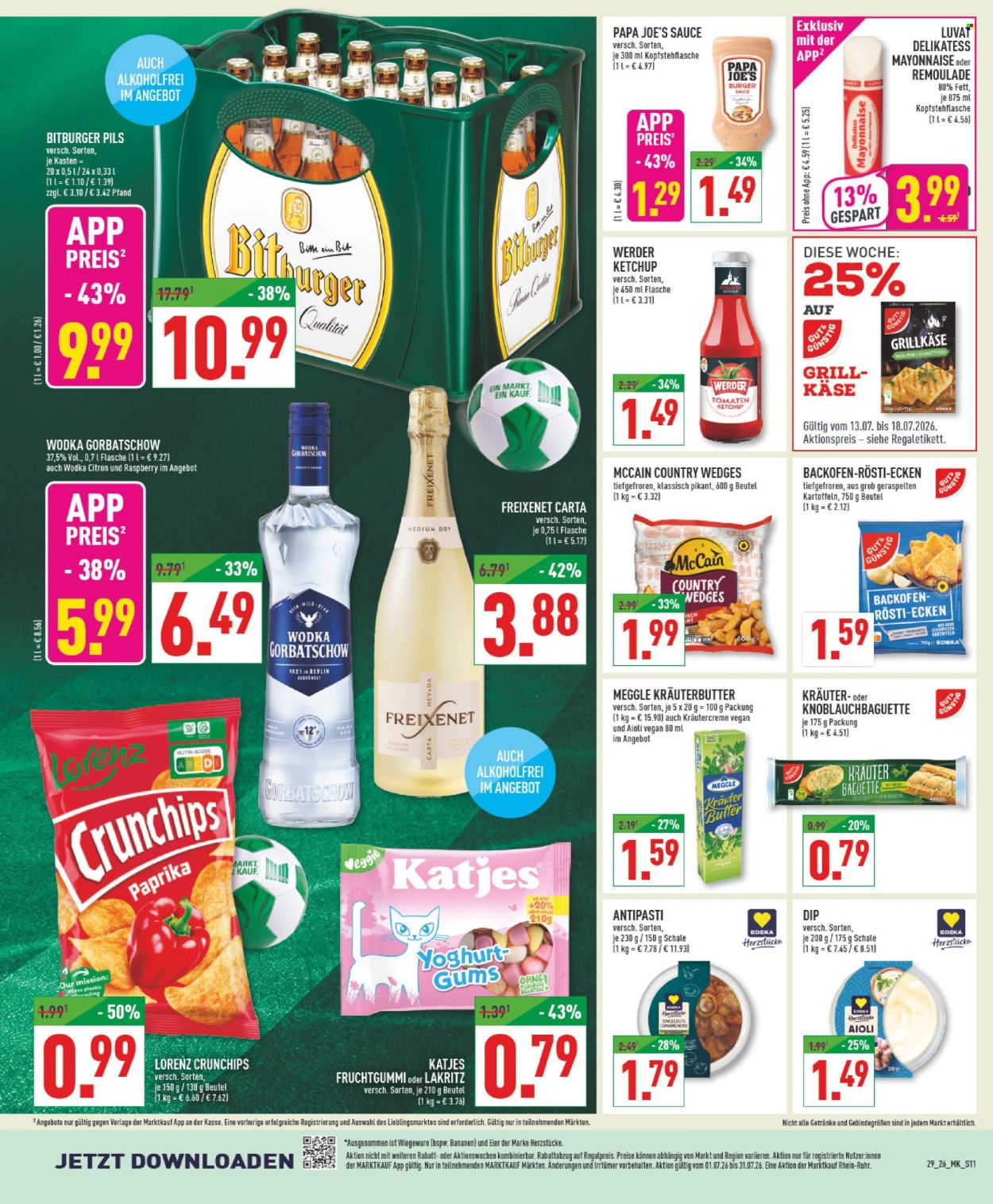 Marktkauf Prospekte  - 13.07.2026 - 18.07.2026. Seite 11