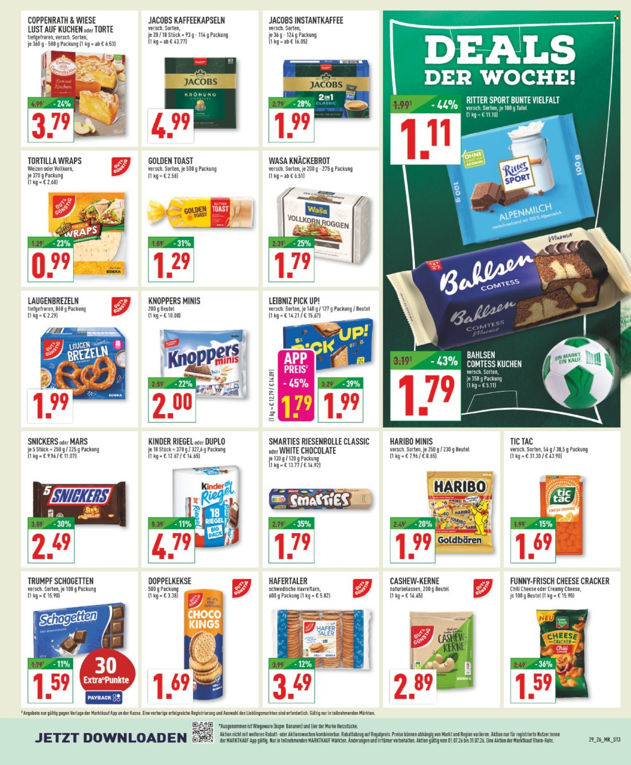 Marktkauf Prospekte  - 13.07.2026 - 18.07.2026. Seite 13