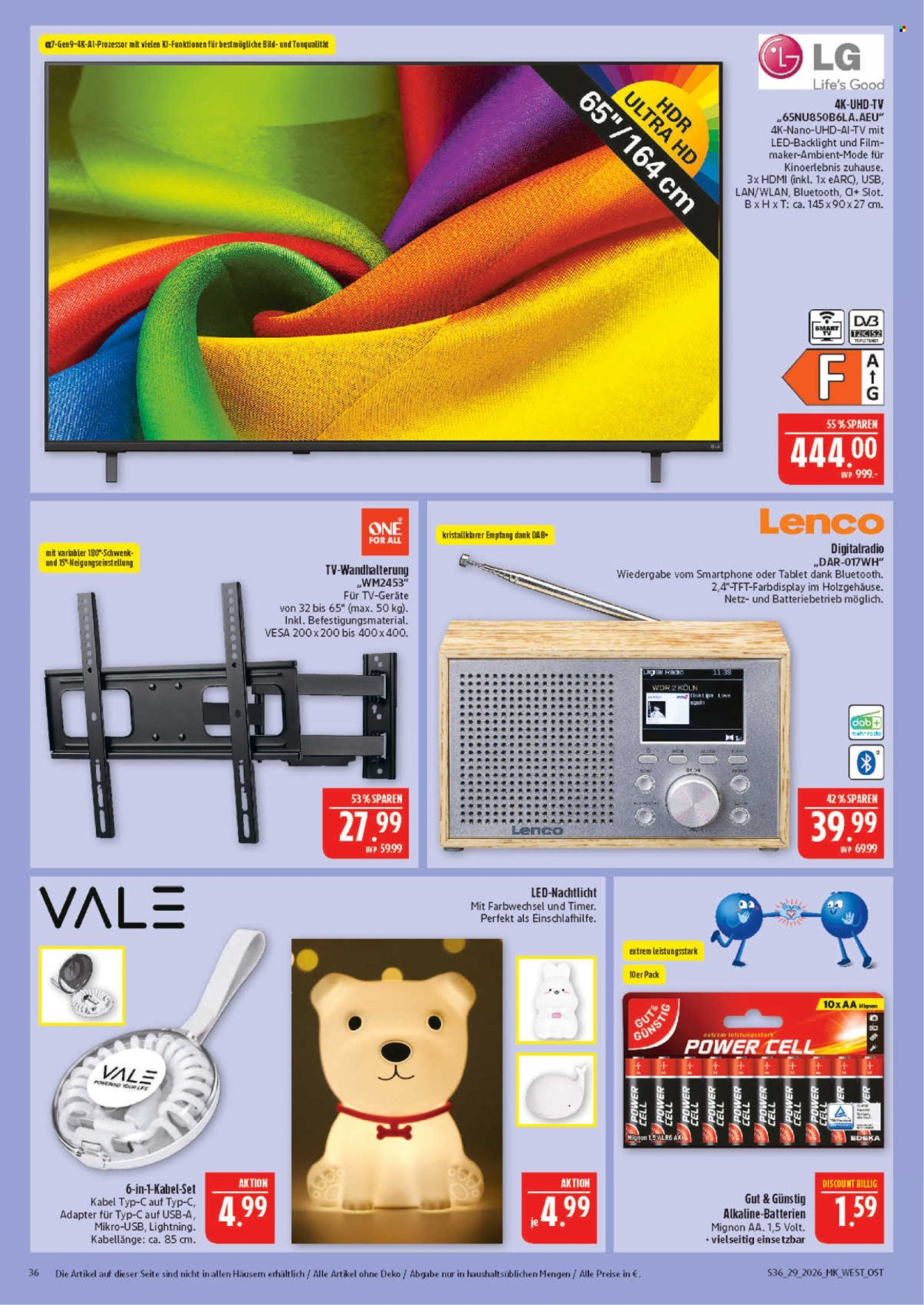Marktkauf Prospekte  - 13.07.2026 - 18.07.2026. Seite 36