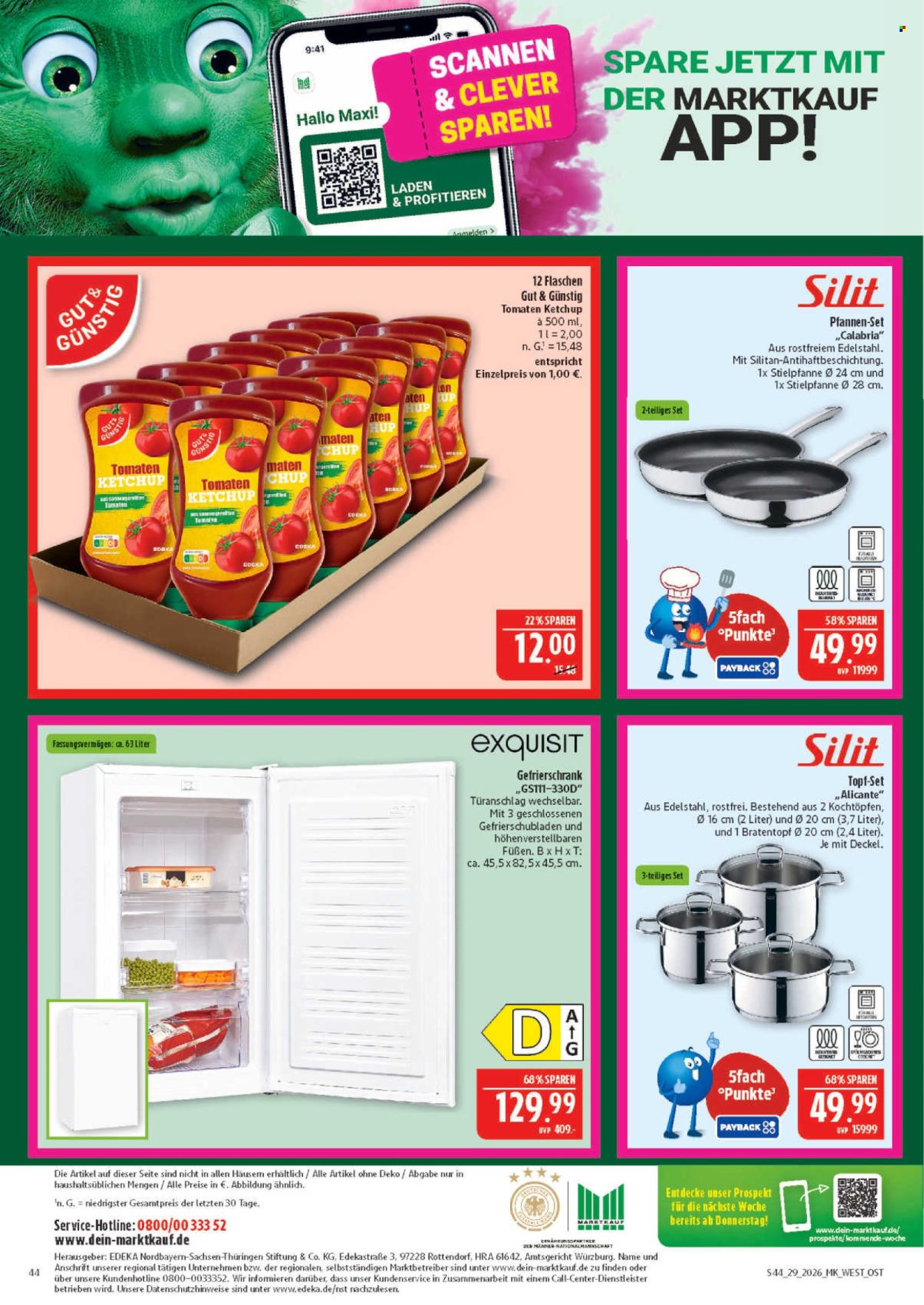 Marktkauf Prospekte  - 13.07.2026 - 18.07.2026. Seite 44