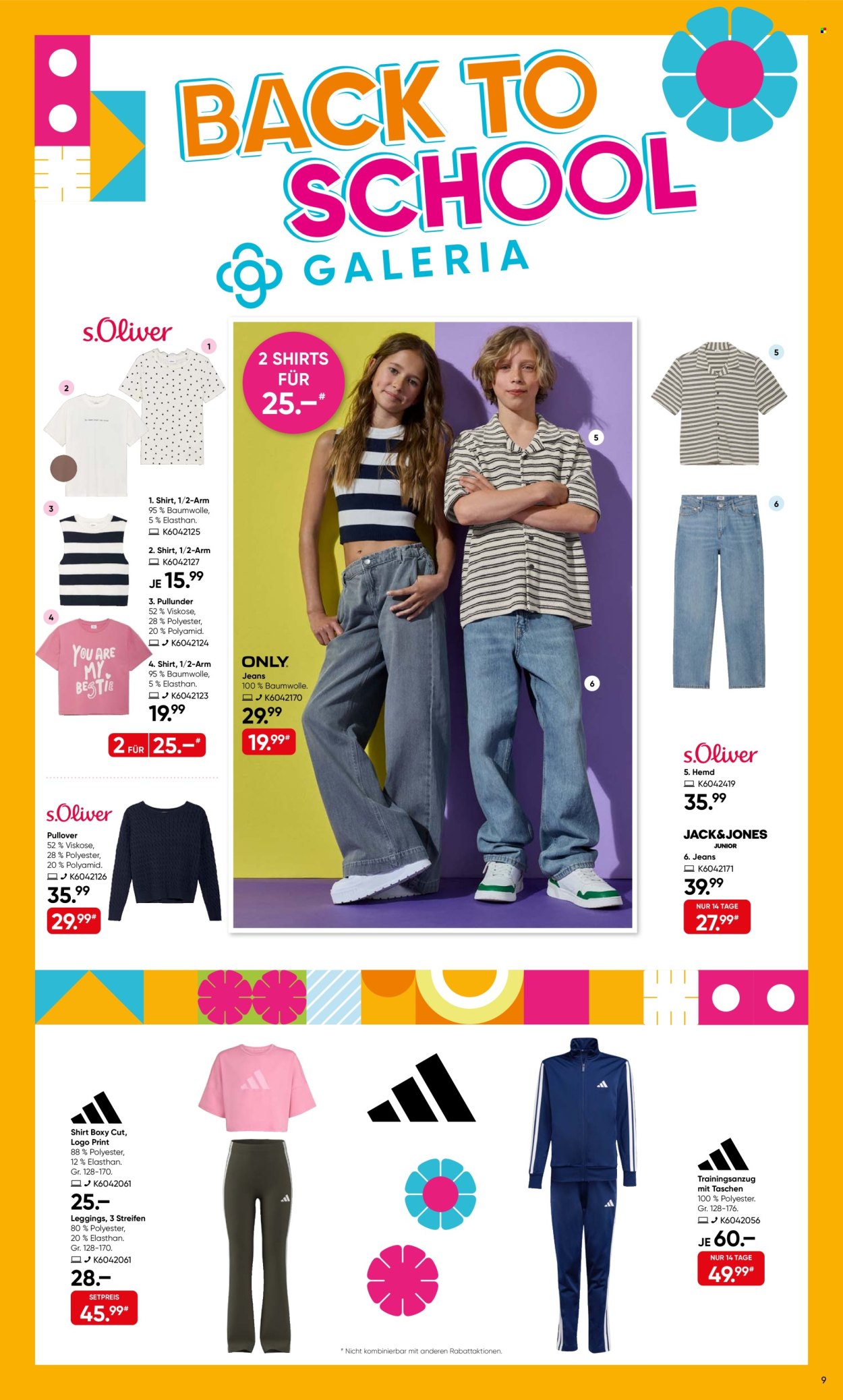 GALERIA Karstadt Kaufhof Prospekte  - 15.07.2026 - 28.07.2026. Seite 9