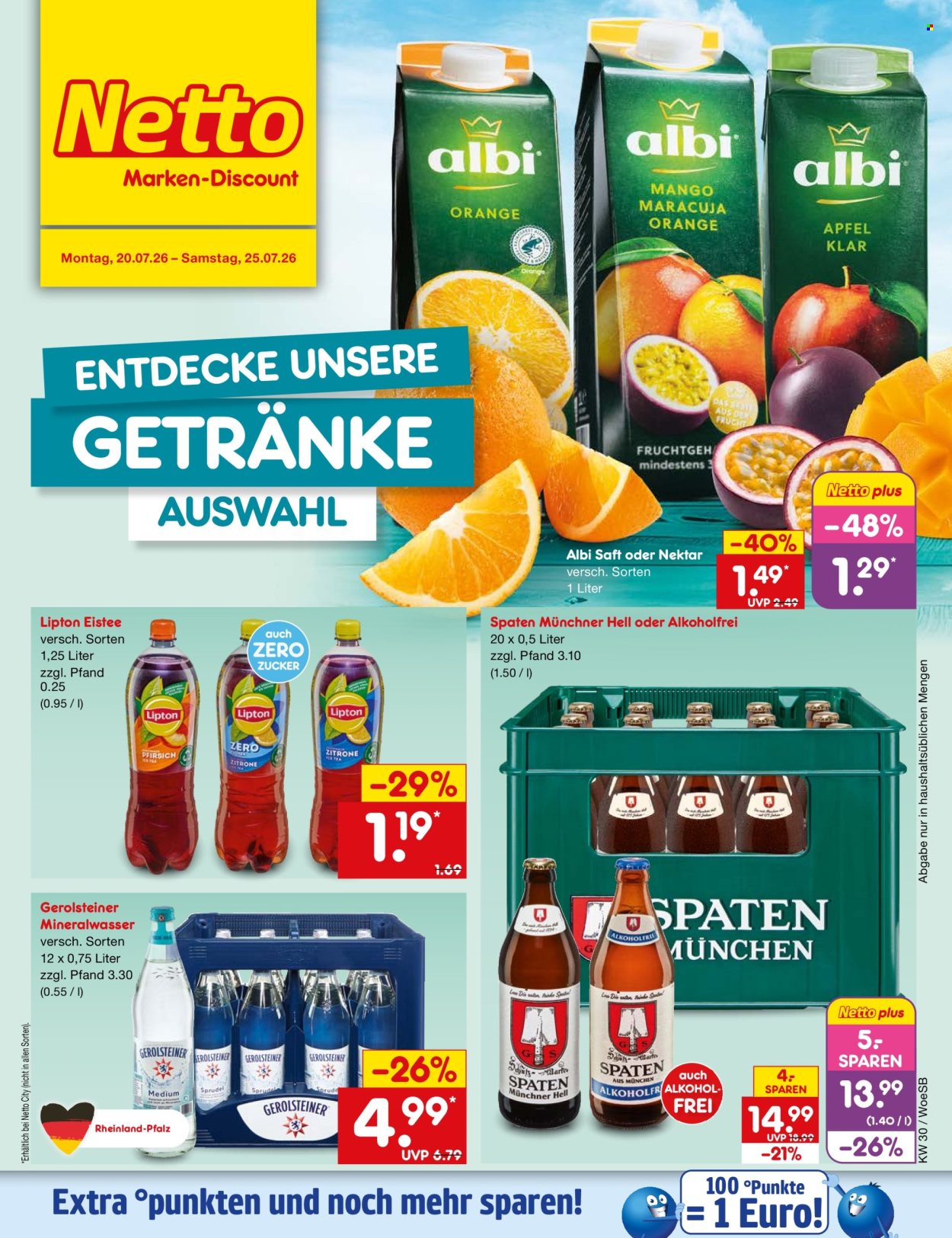 Netto Marken-Discount Prospekte  - 20.07.2026 - 25.07.2026. Seite 40