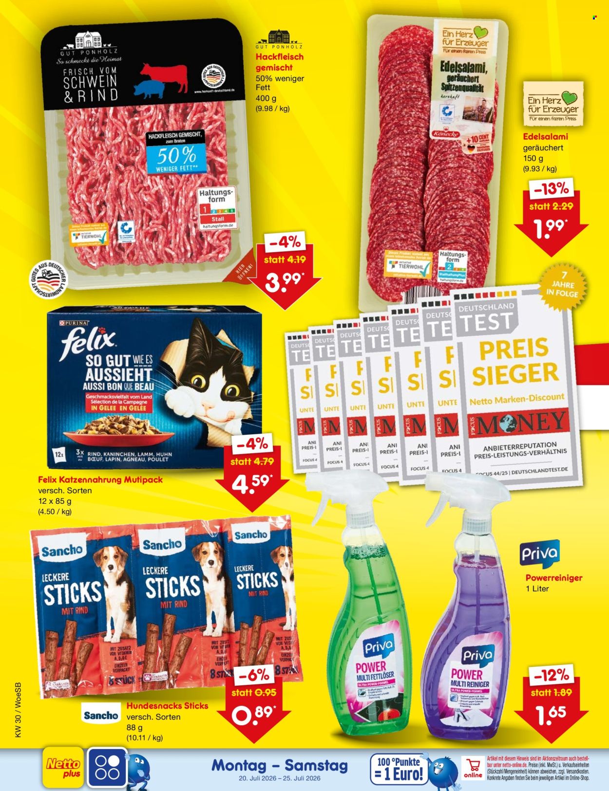 Netto Marken-Discount Prospekte  - 20.07.2026 - 25.07.2026. Seite 50