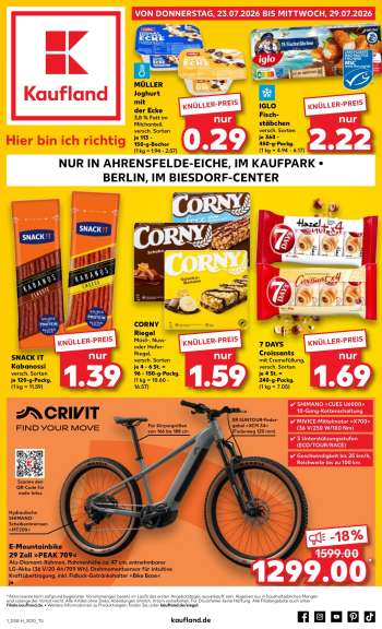 Prospekte Kaufland - 23.07.2026 - 29.07.2026.