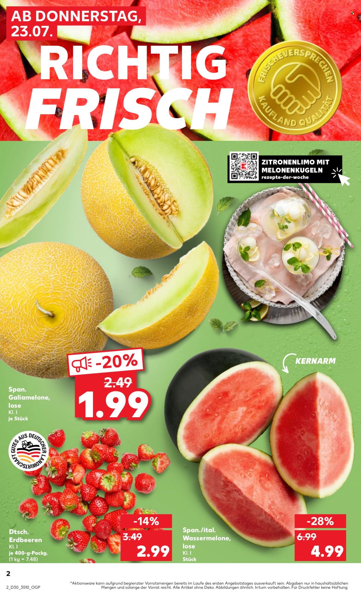 Kaufland Prospekte  - 23.07.2026 - 29.07.2026. Seite 2