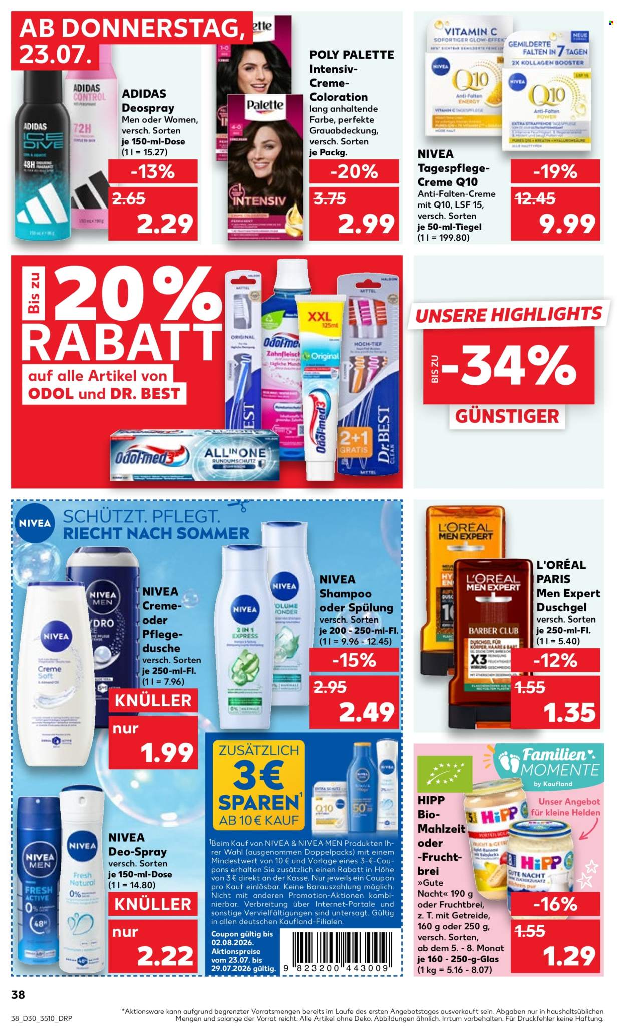 Kaufland Prospekte  - 23.07.2026 - 29.07.2026. Seite 38