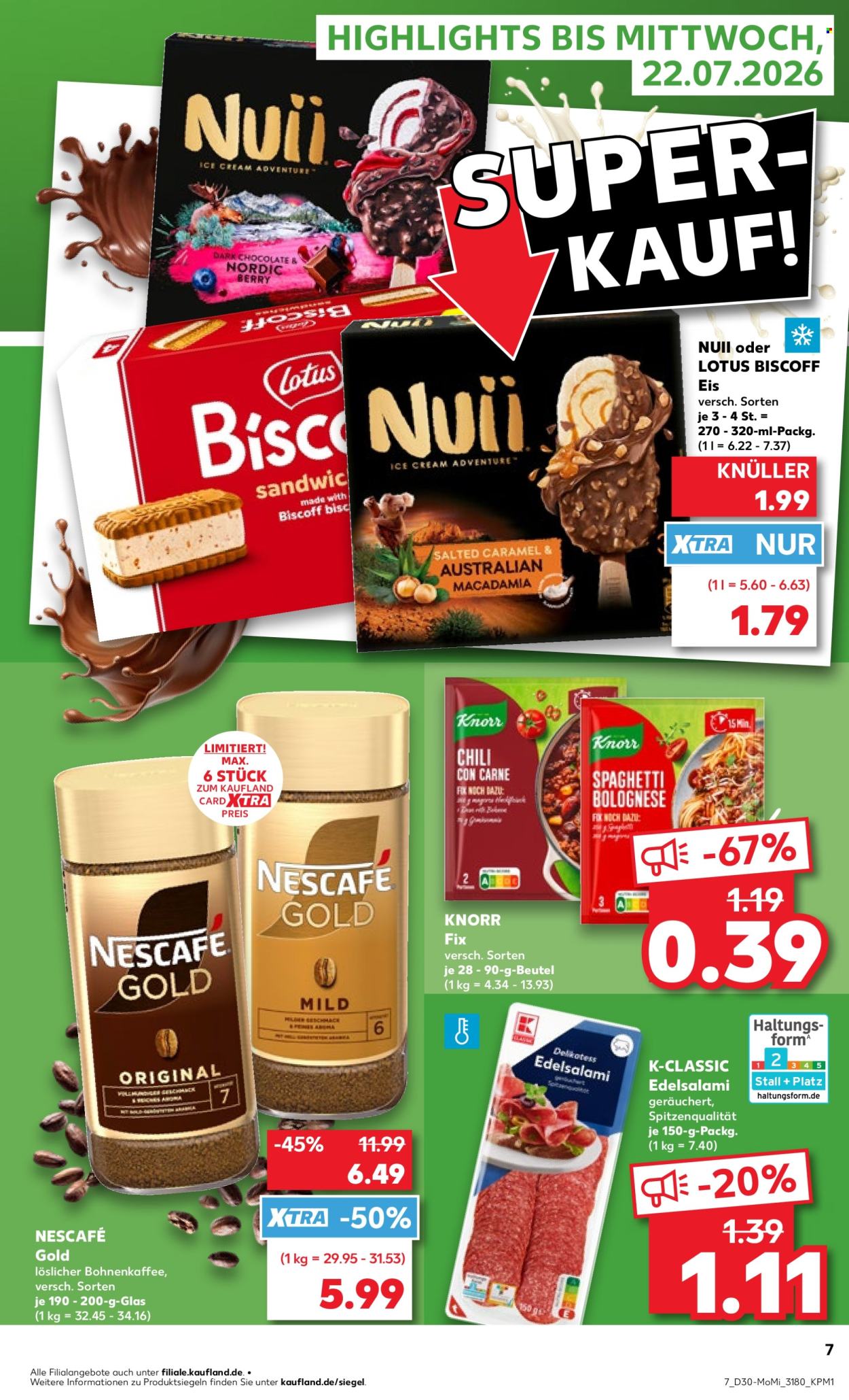 Kaufland Prospekte  - 20.07.2026 - 22.07.2026. Seite 7