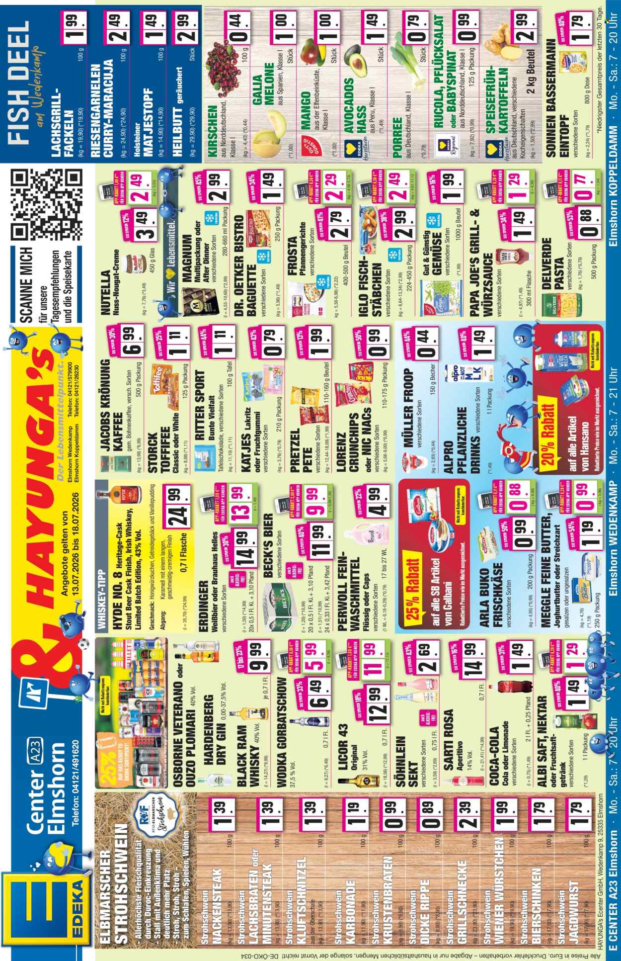 Edeka Prospekte  - 13.07.2026 - 18.07.2026. Seite 1