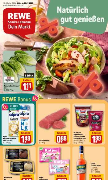 Prospekte REWE - 20.07.2026 - 26.07.2026.