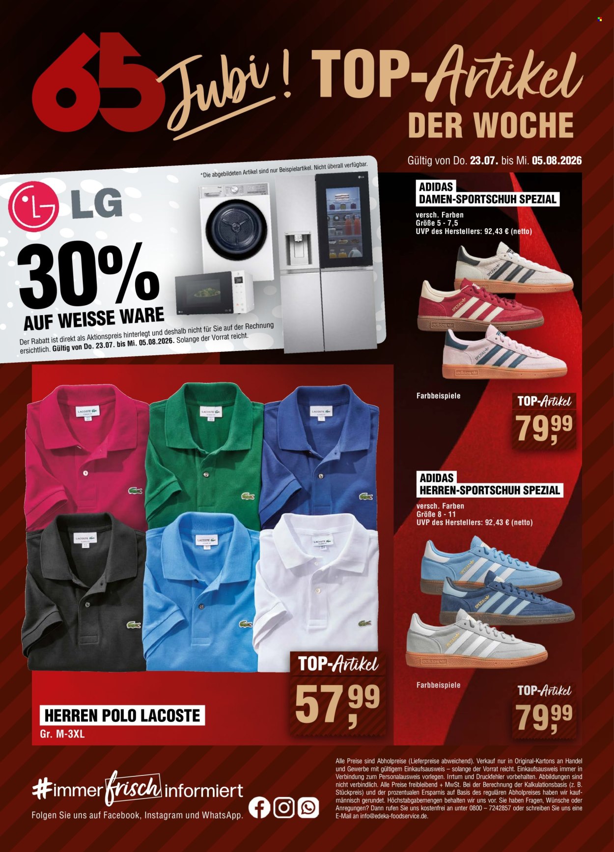 Handelshof Prospekte  - 23.07.2026 - 5.08.2026. Seite 8