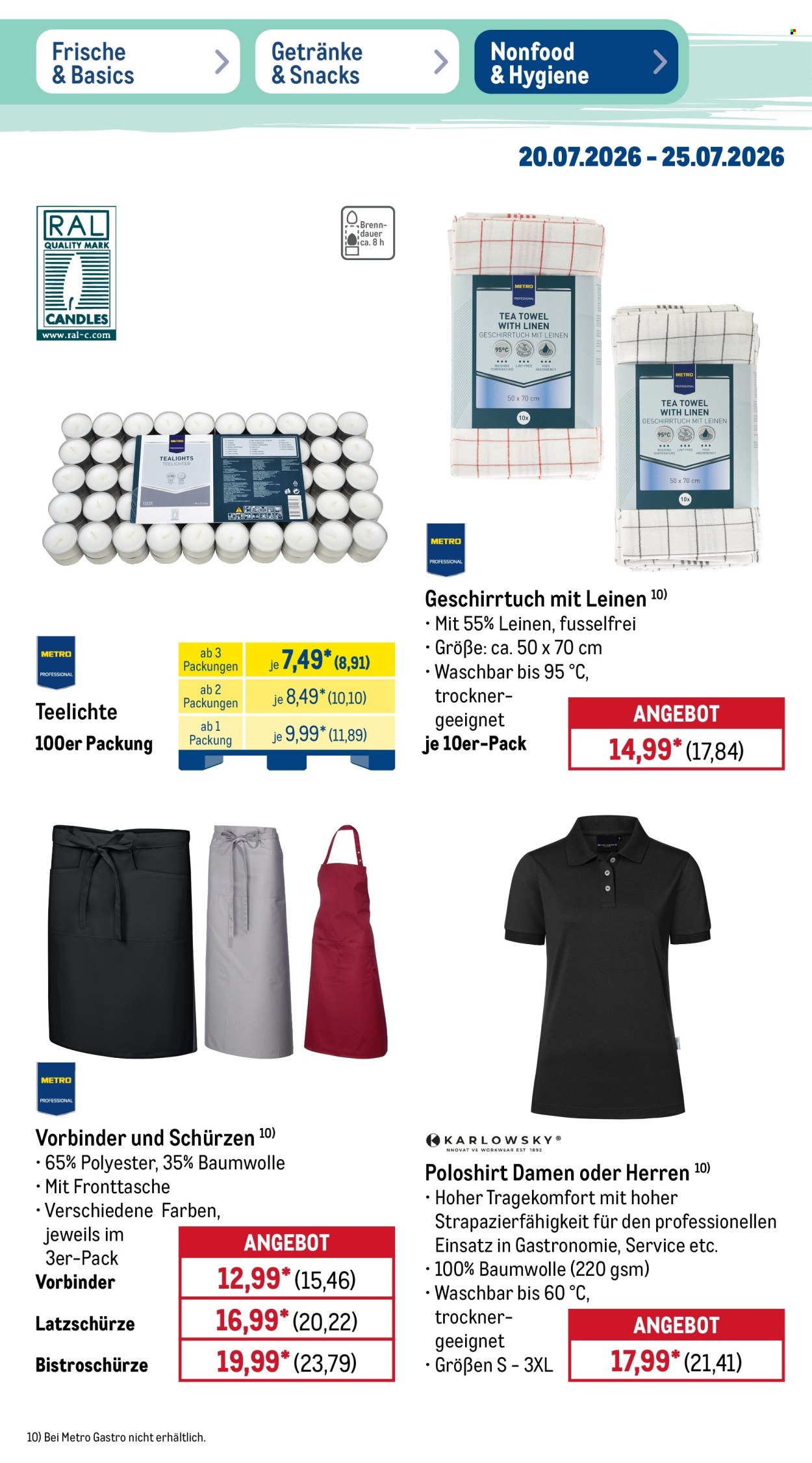 Metro Prospekte  - 20.07.2026 - 25.07.2026. Seite 6