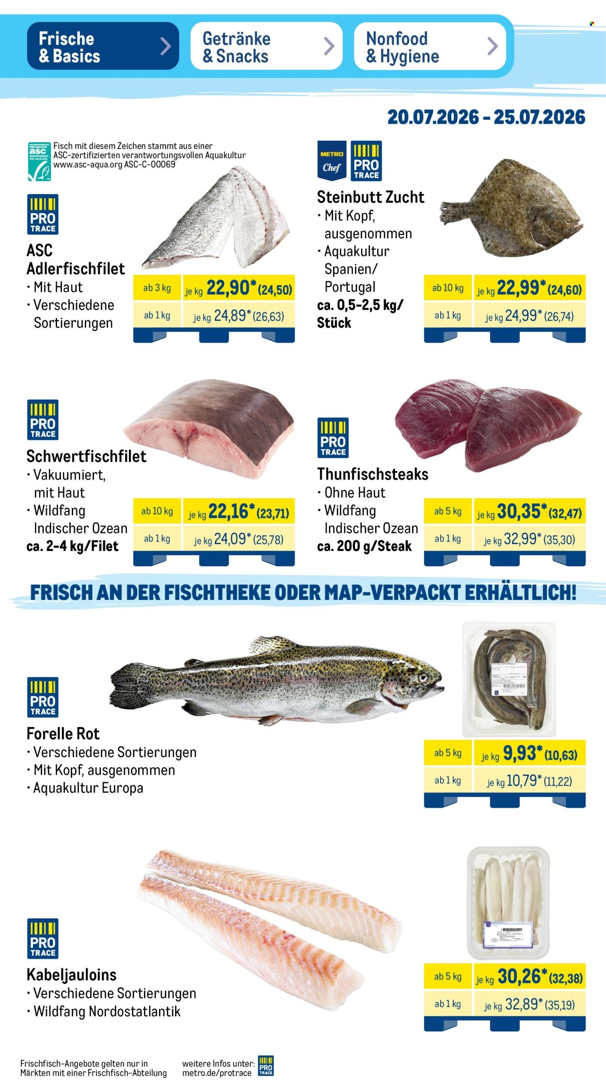Metro Prospekte  - 20.07.2026 - 25.07.2026. Seite 36
