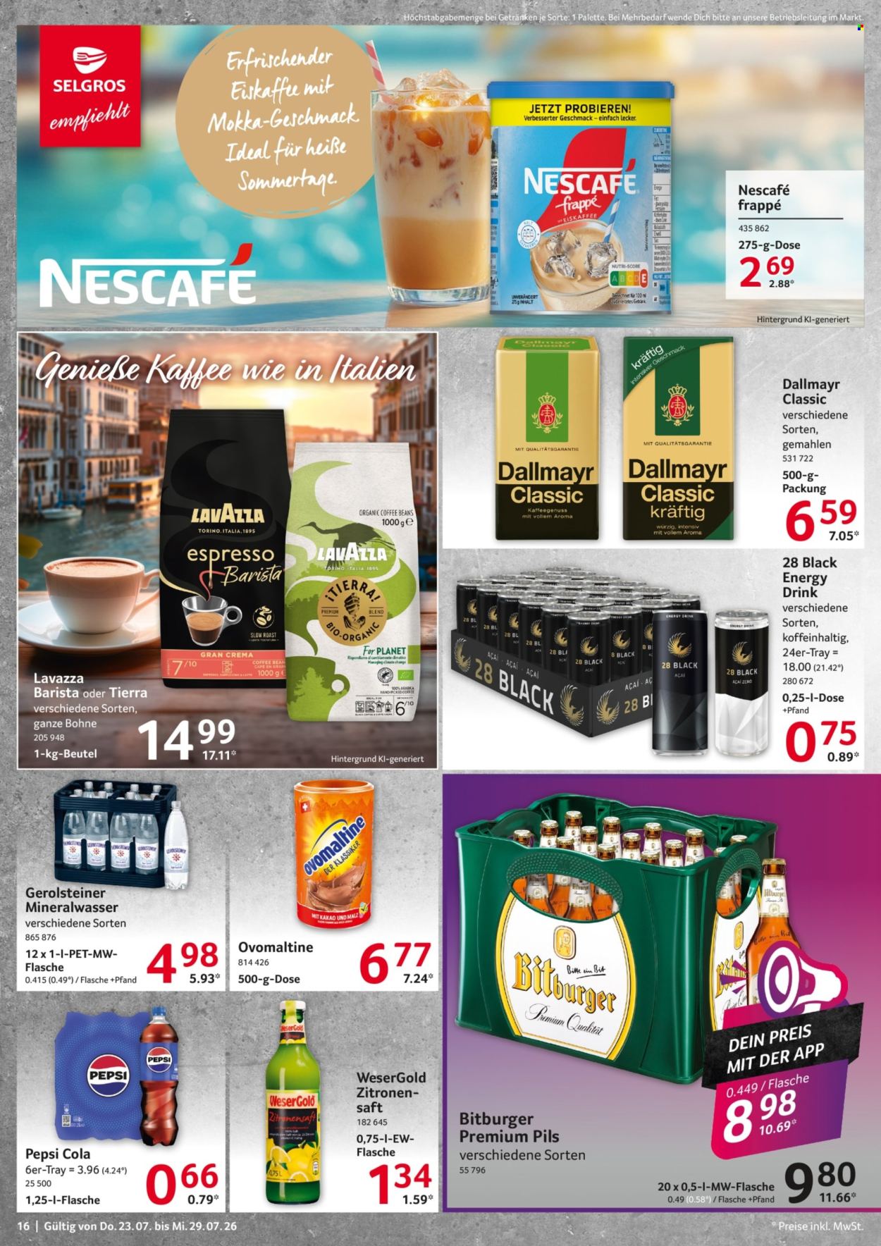 Selgros Prospekte  - 23.07.2026 - 29.07.2026. Seite 16