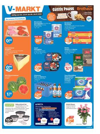 Prospekte V-Markt - 23.07.2026 - 29.07.2026.