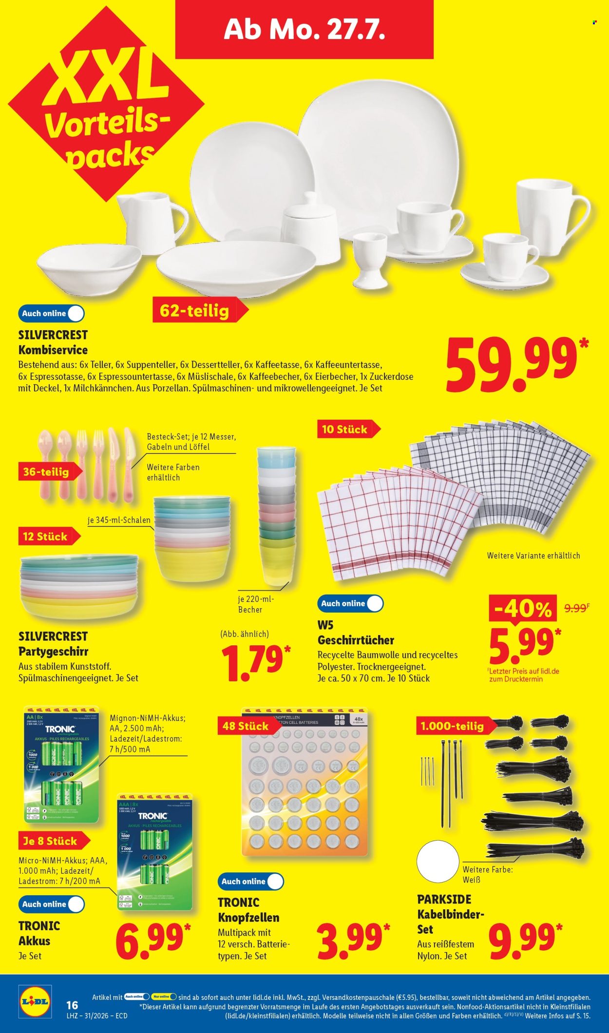 Lidl Prospekte  - 27.07.2026 - 1.08.2026. Seite 8