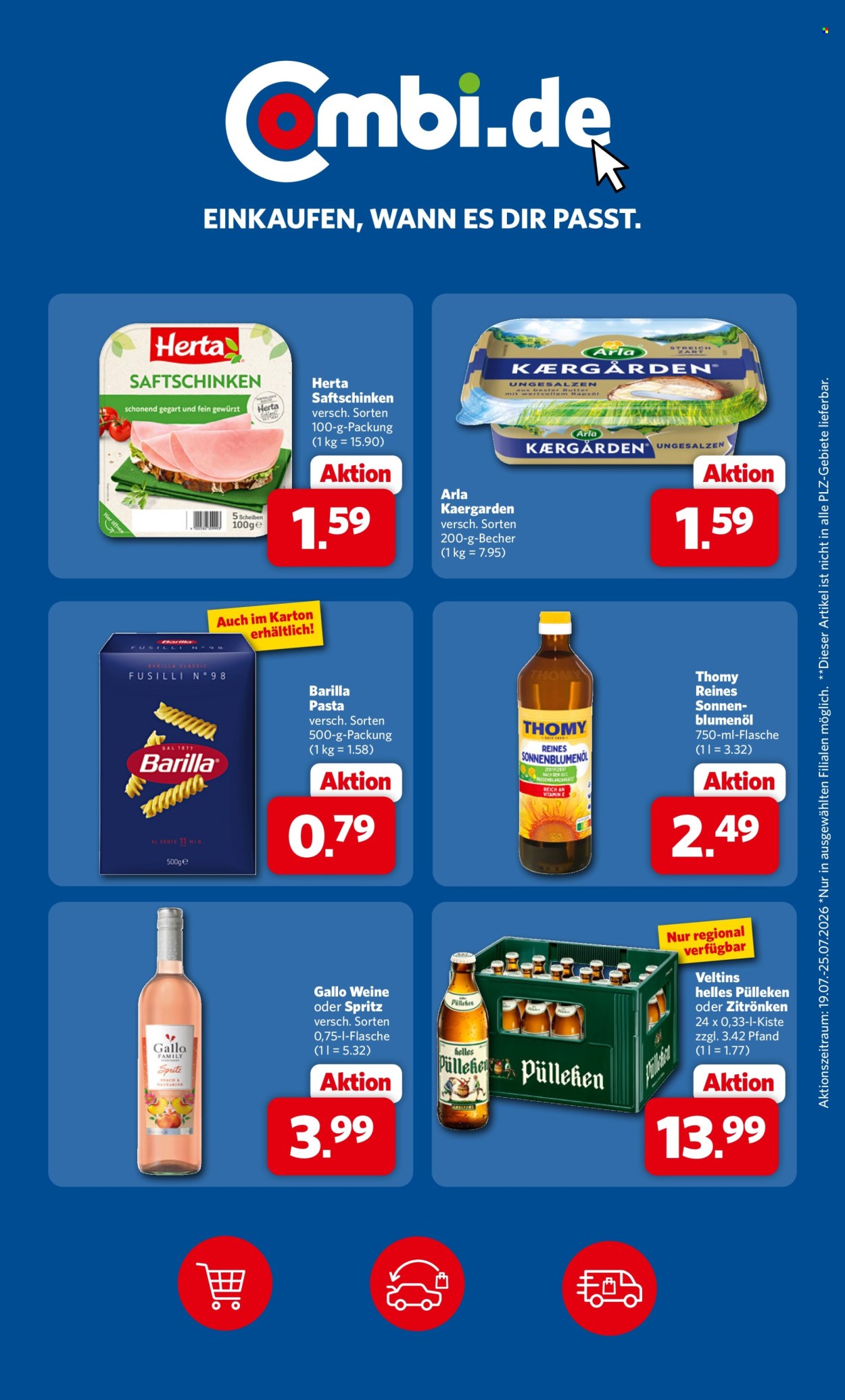 Combi Prospekte  - 19.07.2026 - 25.07.2026. Seite 2