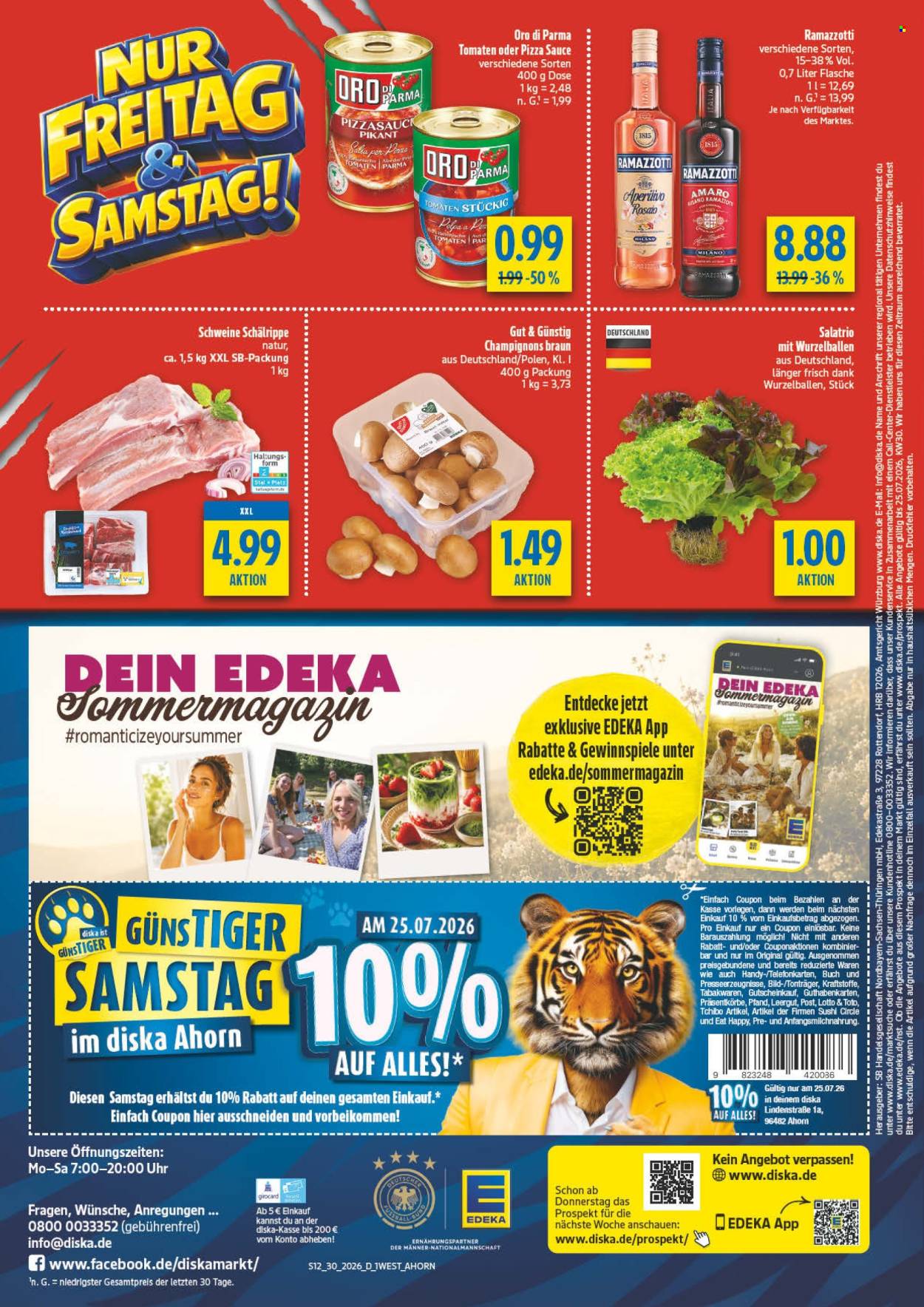 Diska Prospekte  - 20.07.2026 - 25.07.2026. Seite 12