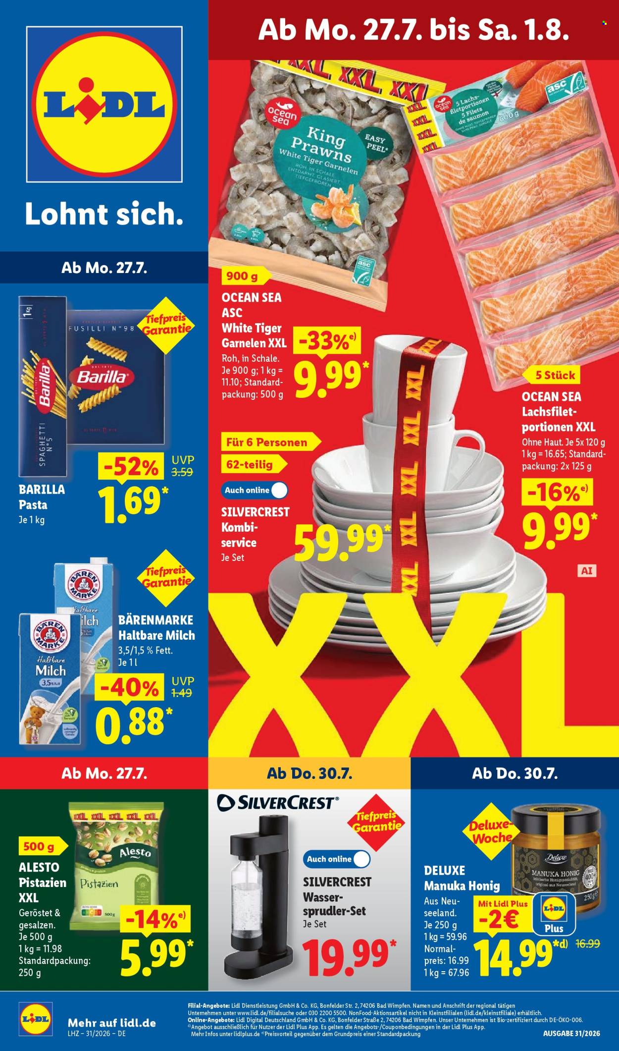 Lidl Prospekte  - 27.07.2026 - 1.08.2026. Seite 1