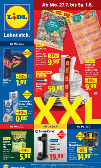Prospekte Lidl - 27.07.2026 - 1.08.2026.
