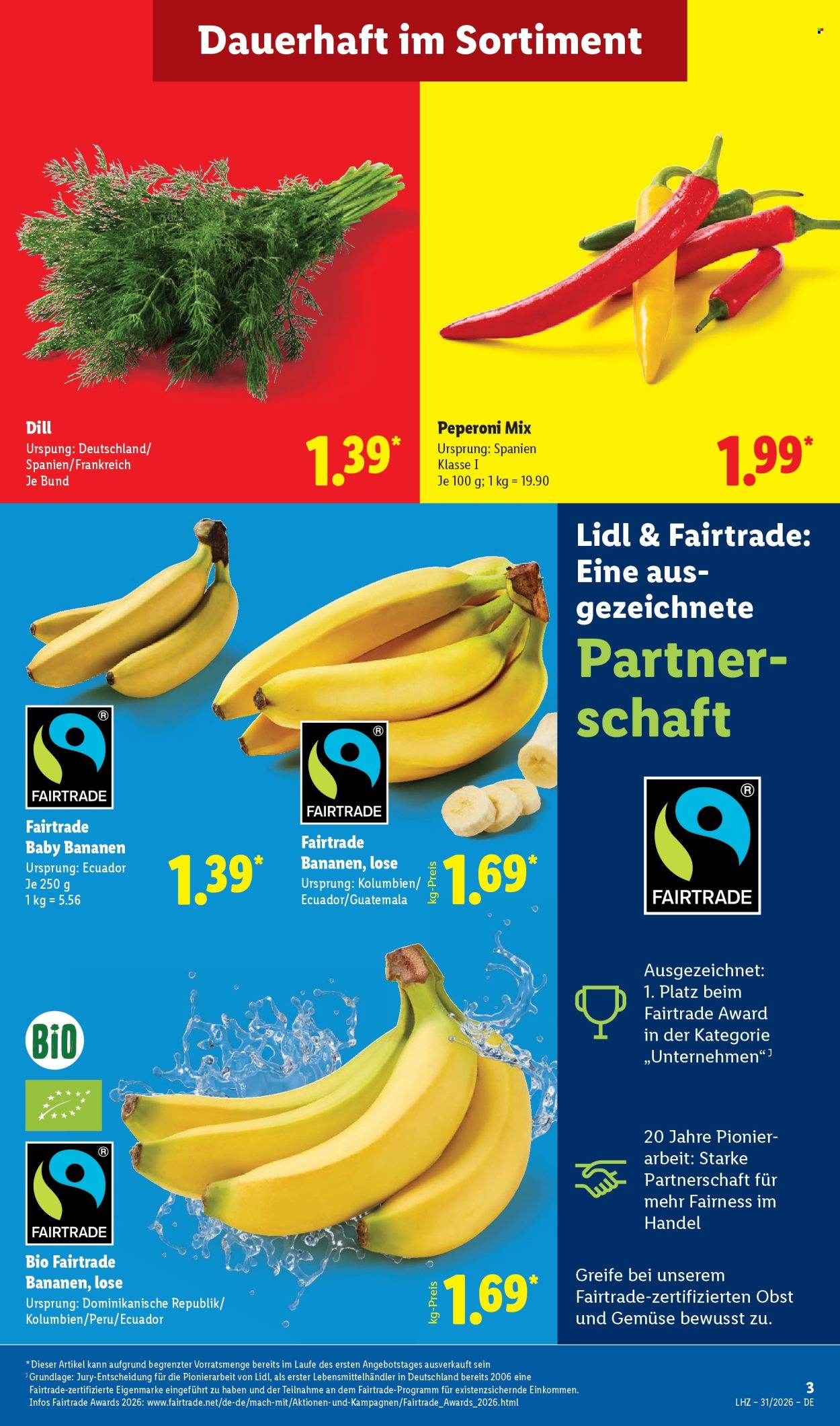 Lidl Prospekte  - 27.07.2026 - 1.08.2026. Seite 3