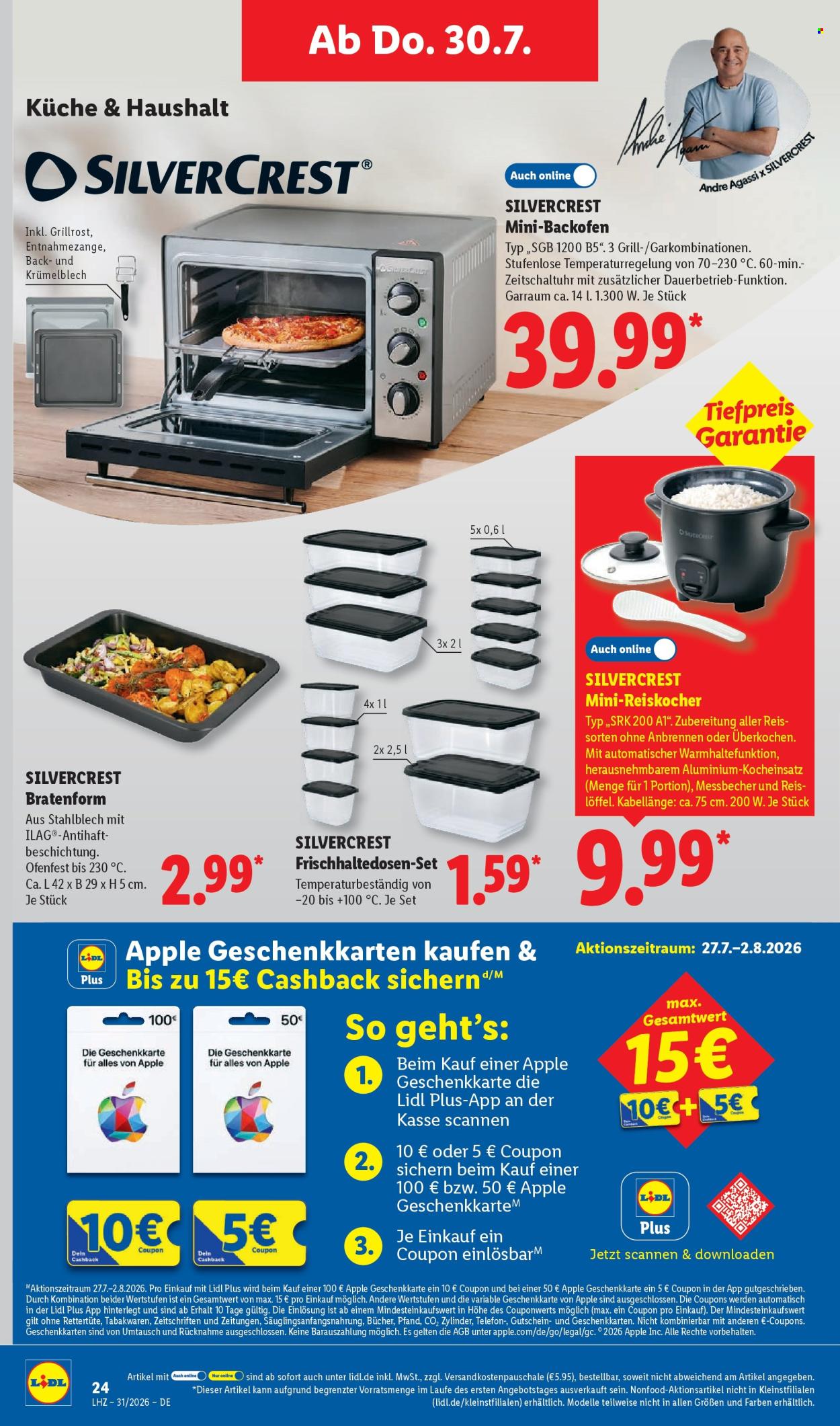 Lidl Prospekte  - 27.07.2026 - 1.08.2026. Seite 40