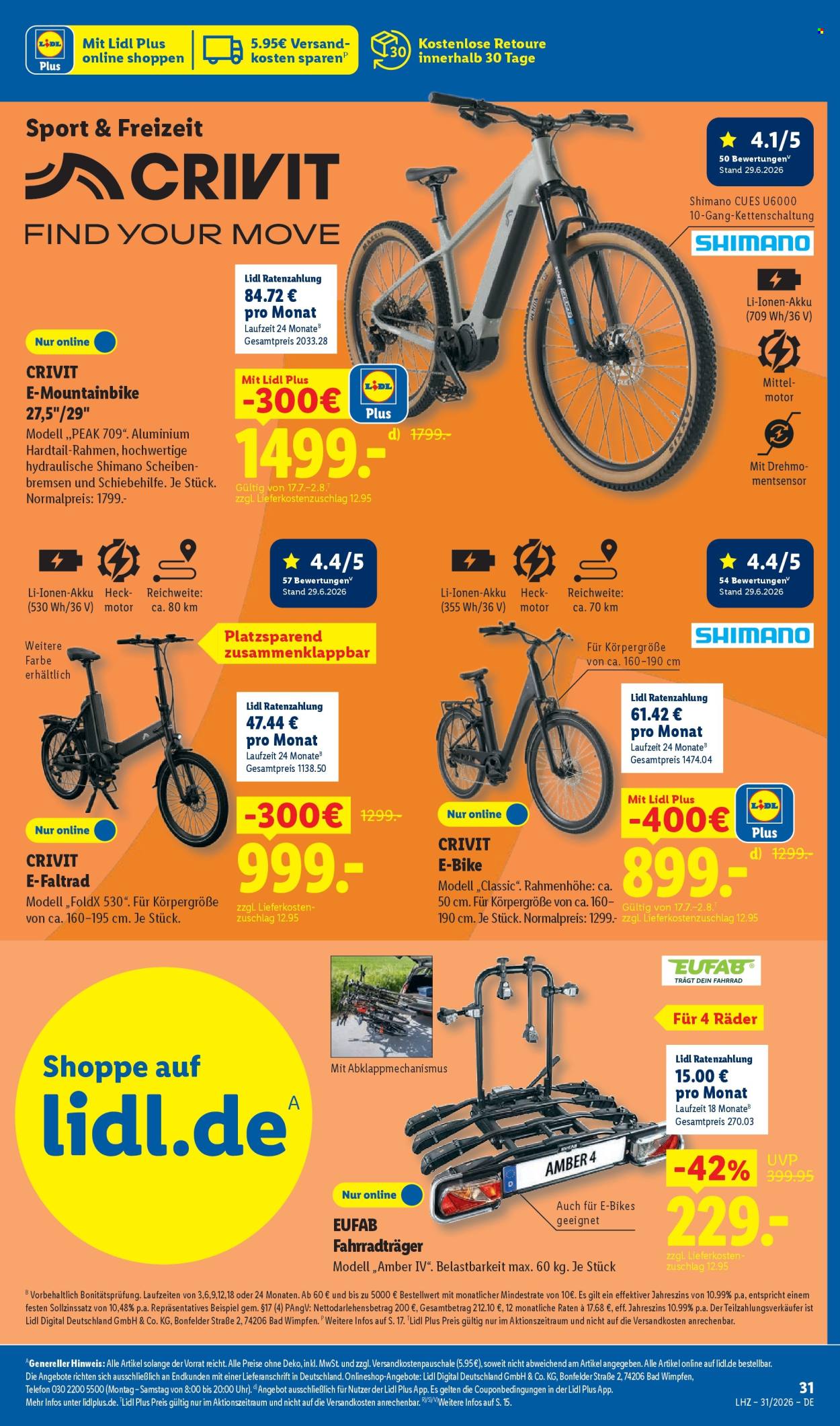 Lidl Prospekte  - 27.07.2026 - 1.08.2026. Seite 49