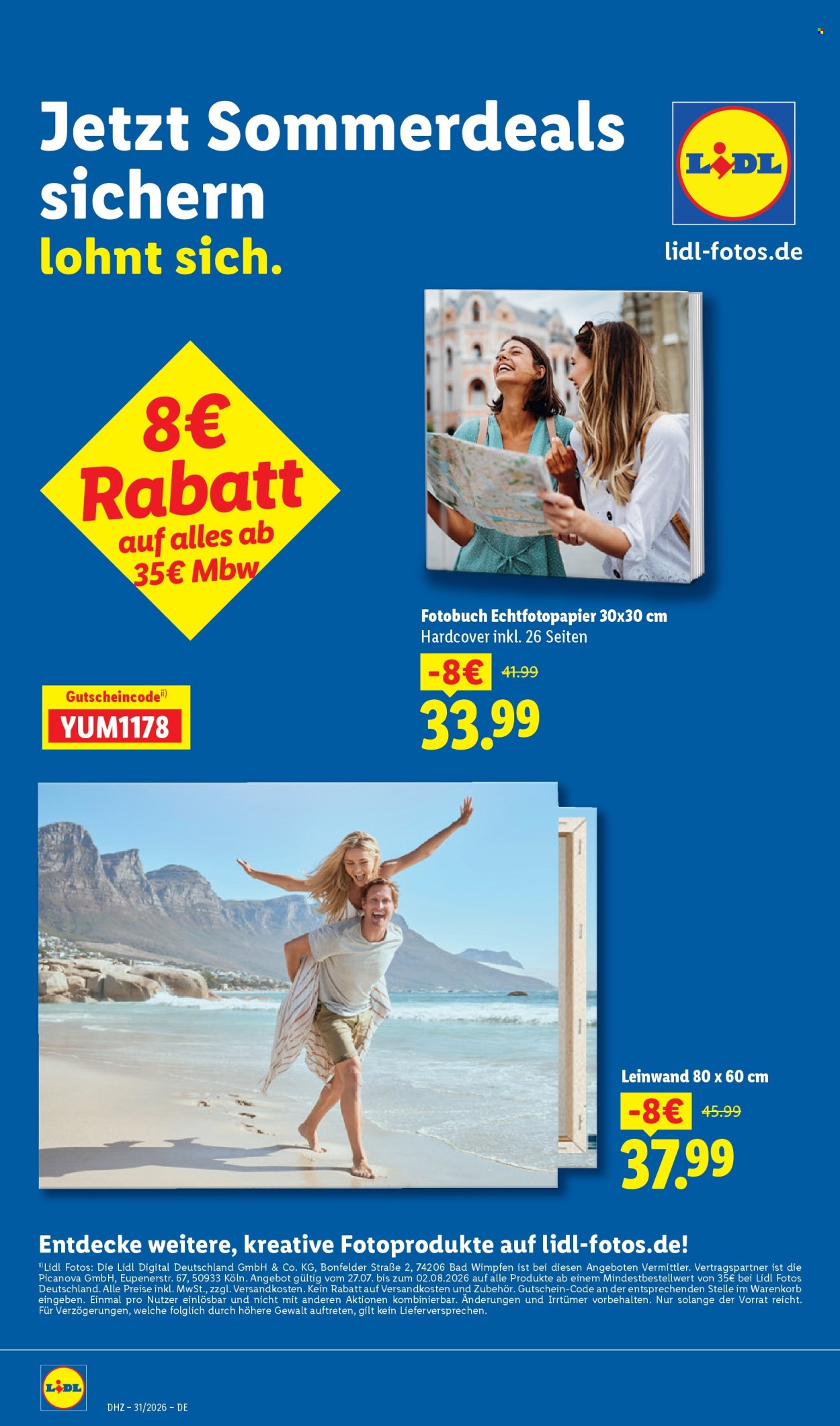 Lidl Prospekte  - 27.07.2026 - 1.08.2026. Seite 68