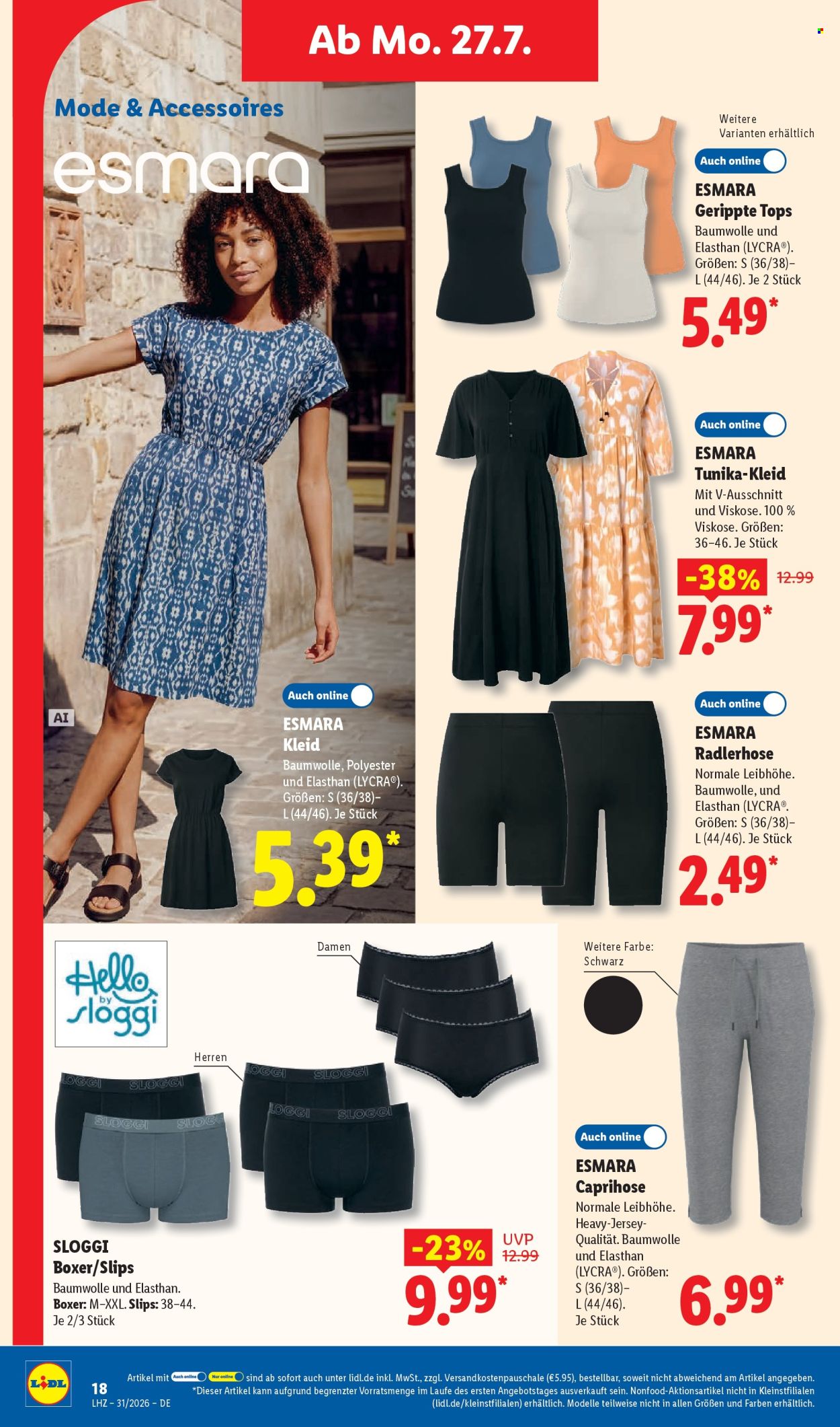 Lidl Prospekte  - 27.07.2026 - 1.08.2026. Seite 34