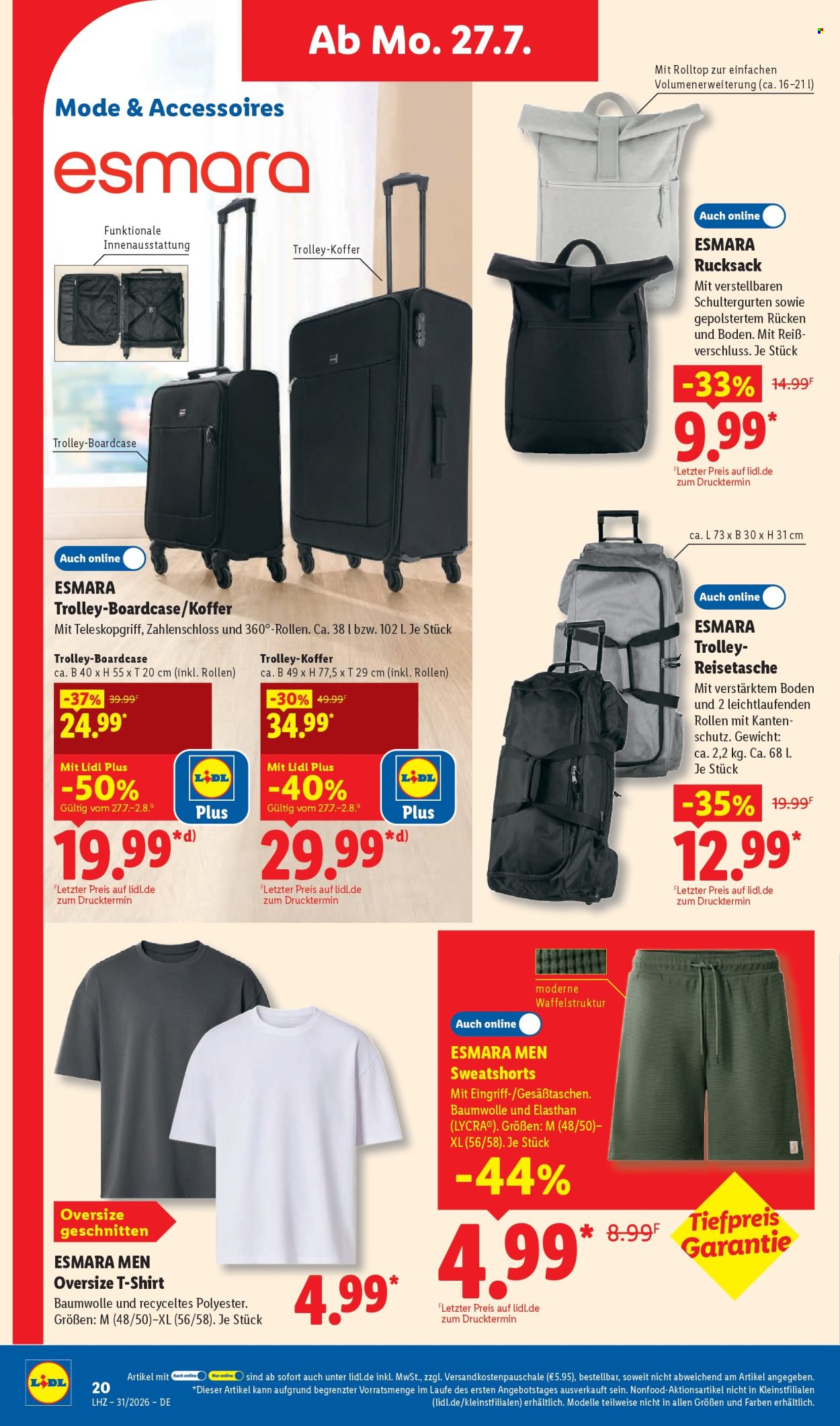 Lidl Prospekte  - 27.07.2026 - 1.08.2026. Seite 36