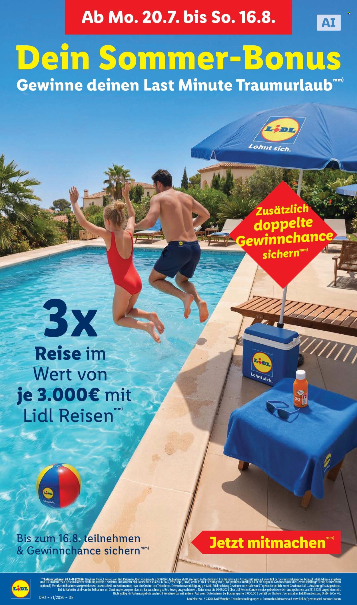Lidl Prospekte  - 27.07.2026 - 1.08.2026. Seite 66