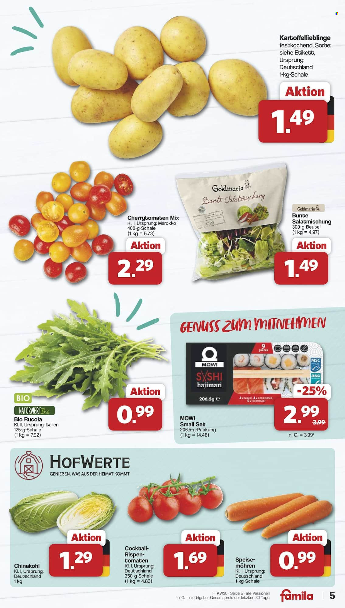 famila Prospekte  - 20.07.2026 - 25.07.2026. Seite 5
