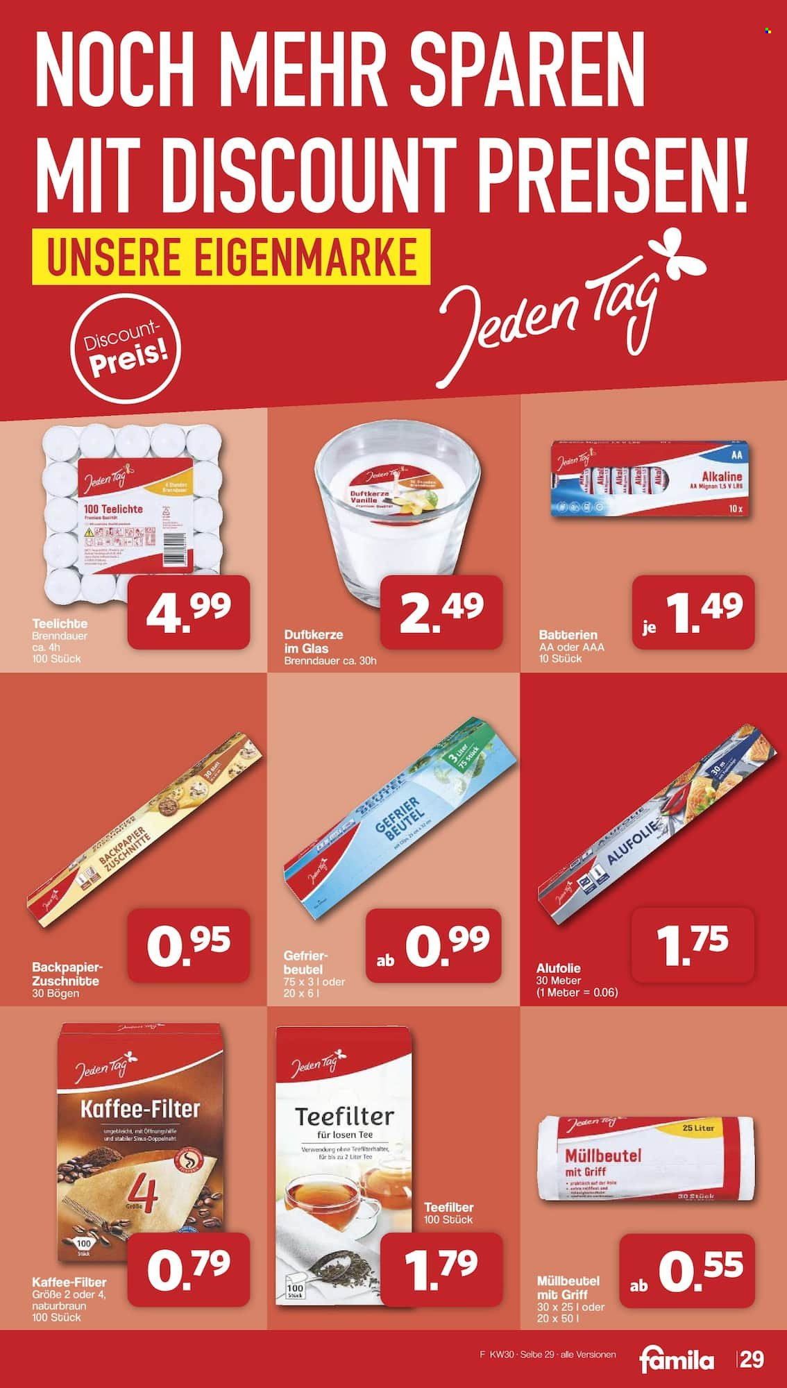 famila Prospekte  - 20.07.2026 - 25.07.2026. Seite 29