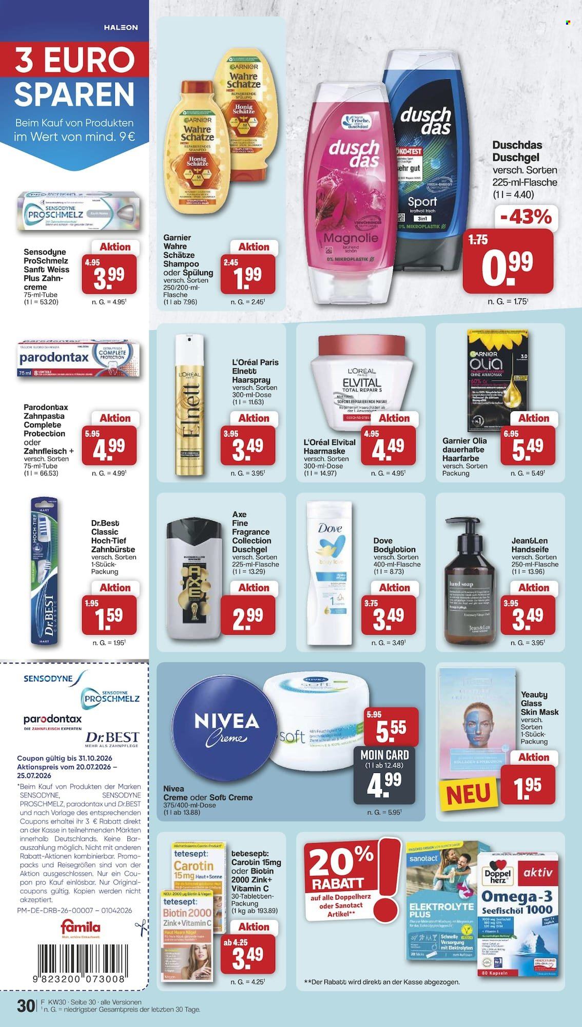 famila Prospekte  - 20.07.2026 - 25.07.2026. Seite 32