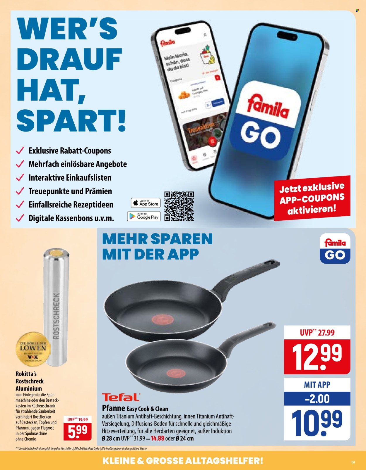 famila Prospekte  - 20.07.2026 - 25.07.2026. Seite 19