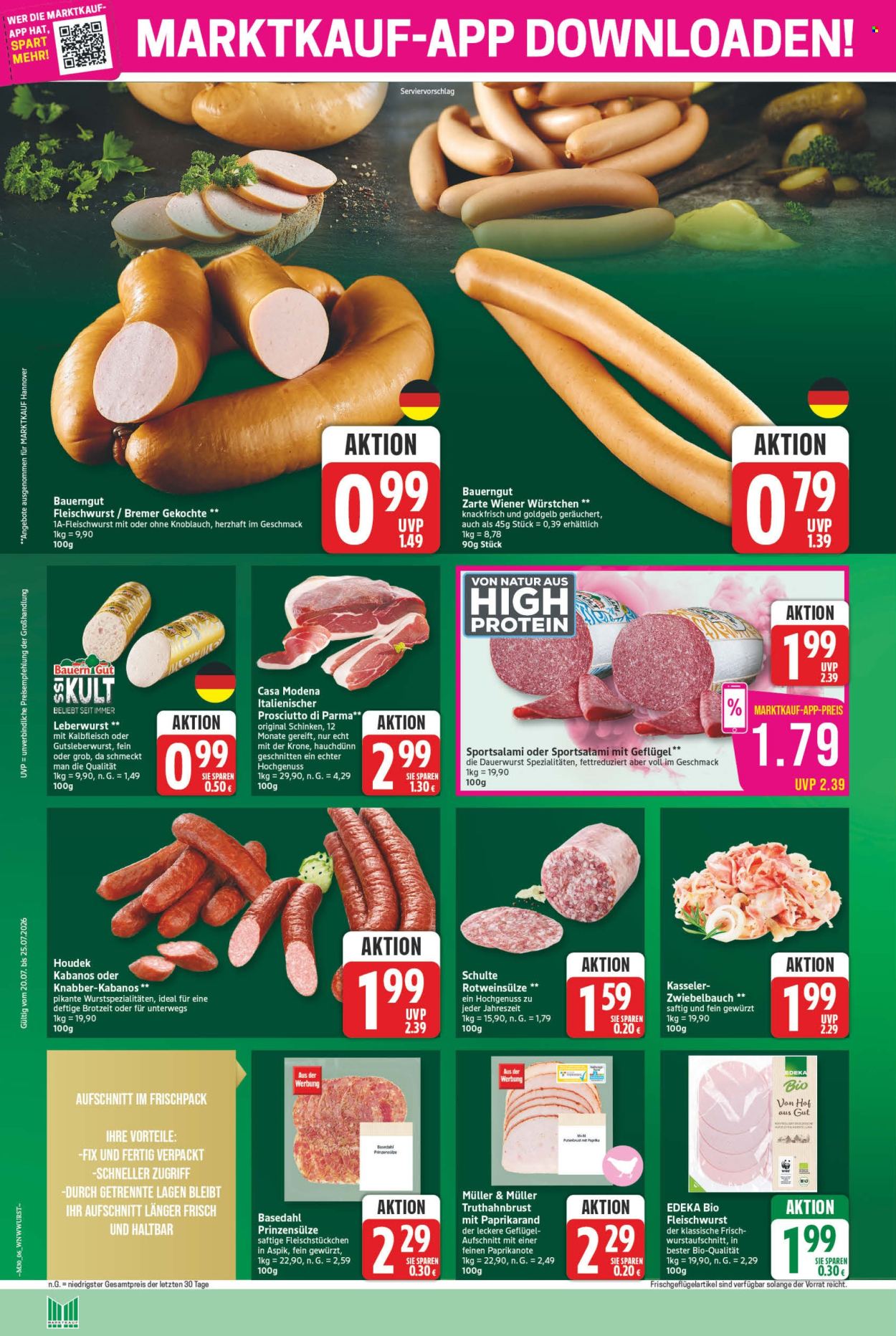 Marktkauf Prospekte  - 20.07.2026 - 25.07.2026. Seite 6