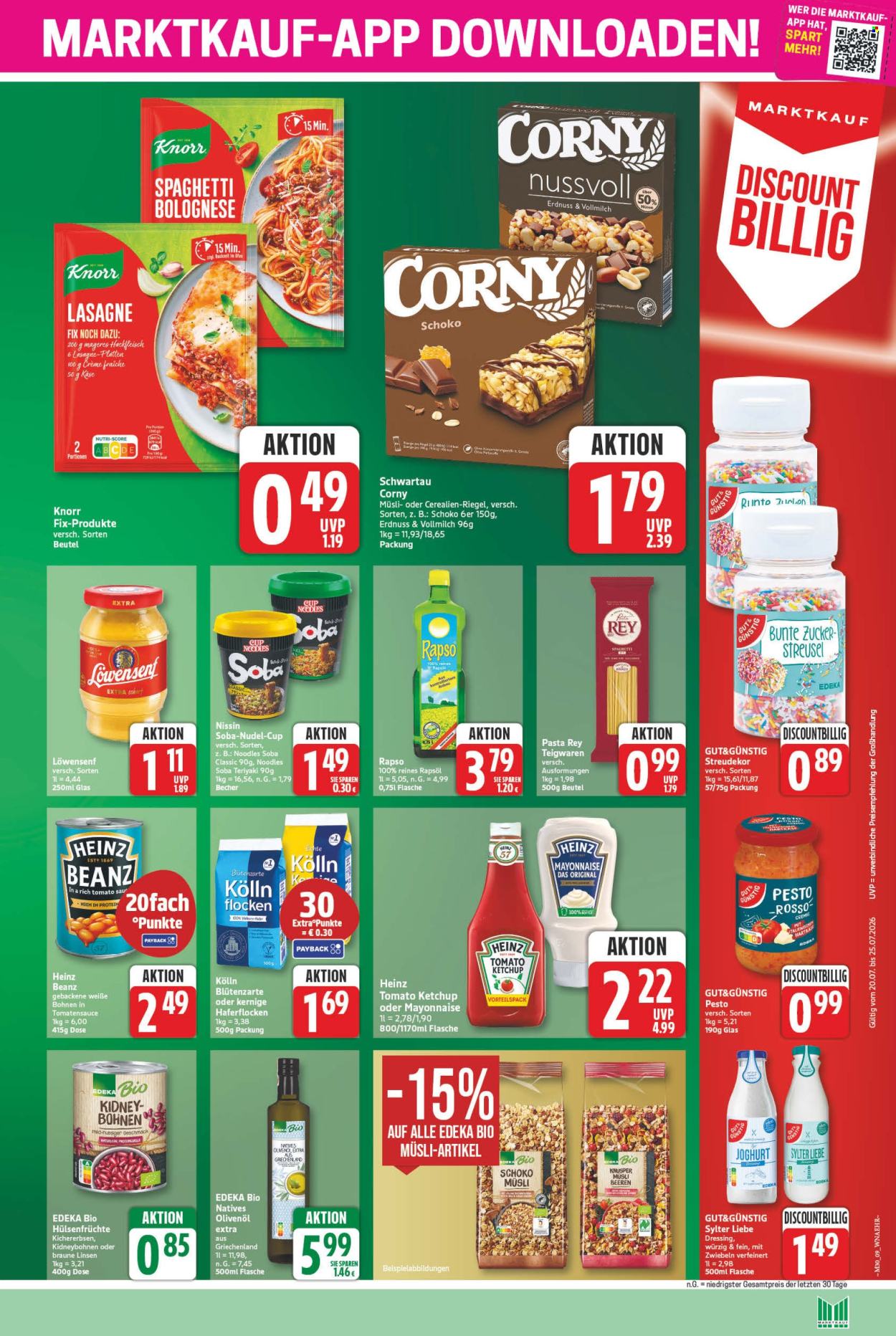 Marktkauf Prospekte  - 20.07.2026 - 25.07.2026. Seite 9