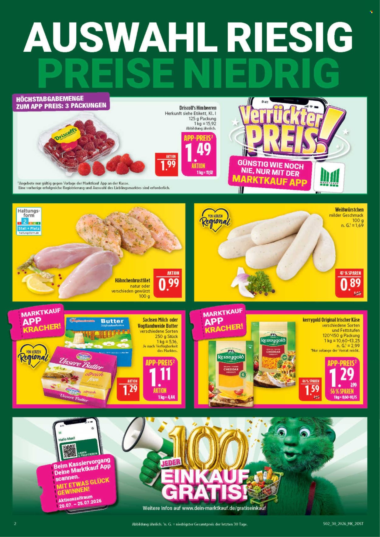 Marktkauf Prospekte  - 20.07.2026 - 25.07.2026. Seite 2