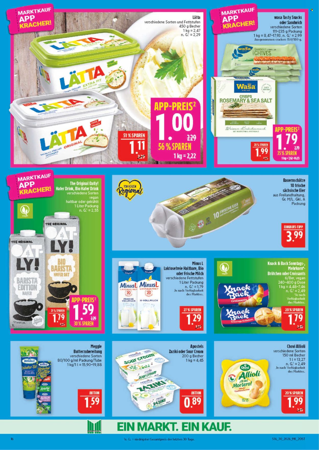 Marktkauf Prospekte  - 20.07.2026 - 25.07.2026. Seite 16