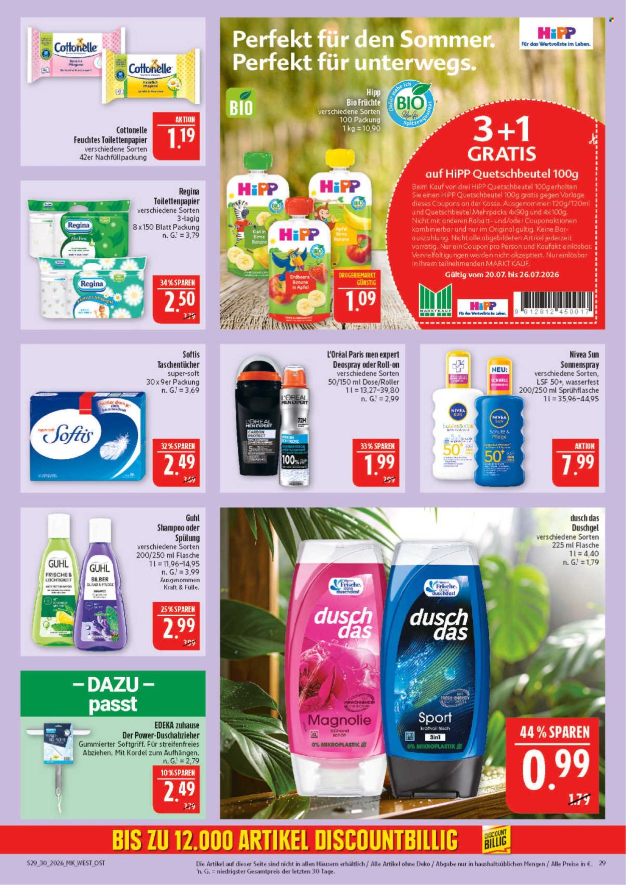 Marktkauf Prospekte  - 20.07.2026 - 25.07.2026. Seite 29
